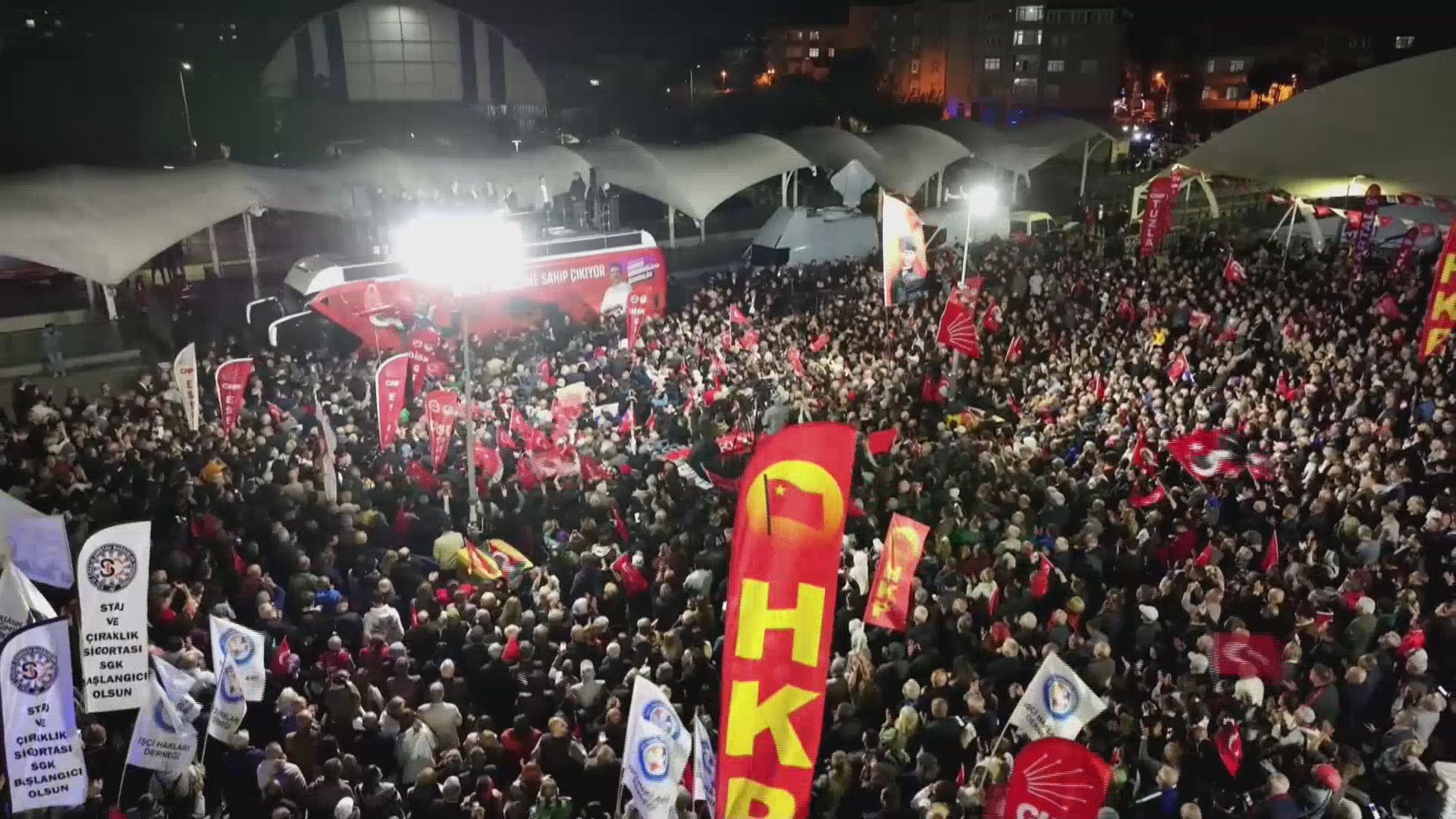 Özgür Özel CHP miting konuşması