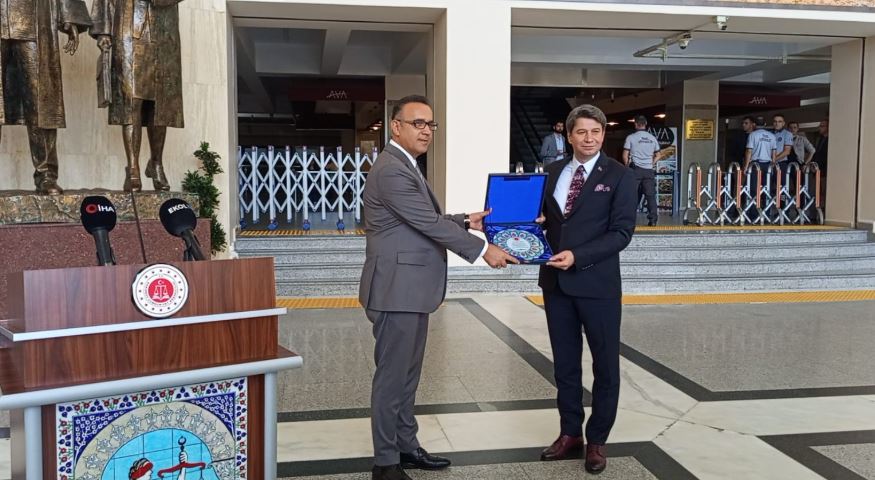 Hüseyin Gümüş plaket töreni