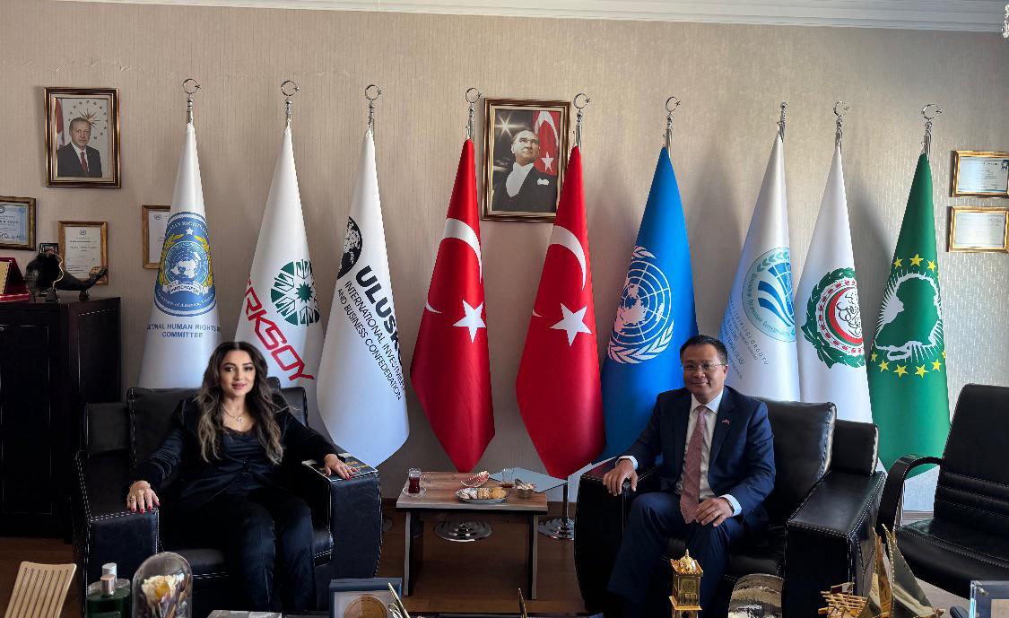 ULUSKON Başkanı Nezaket Emine Atasoy Kamboçya Büyükelçisi