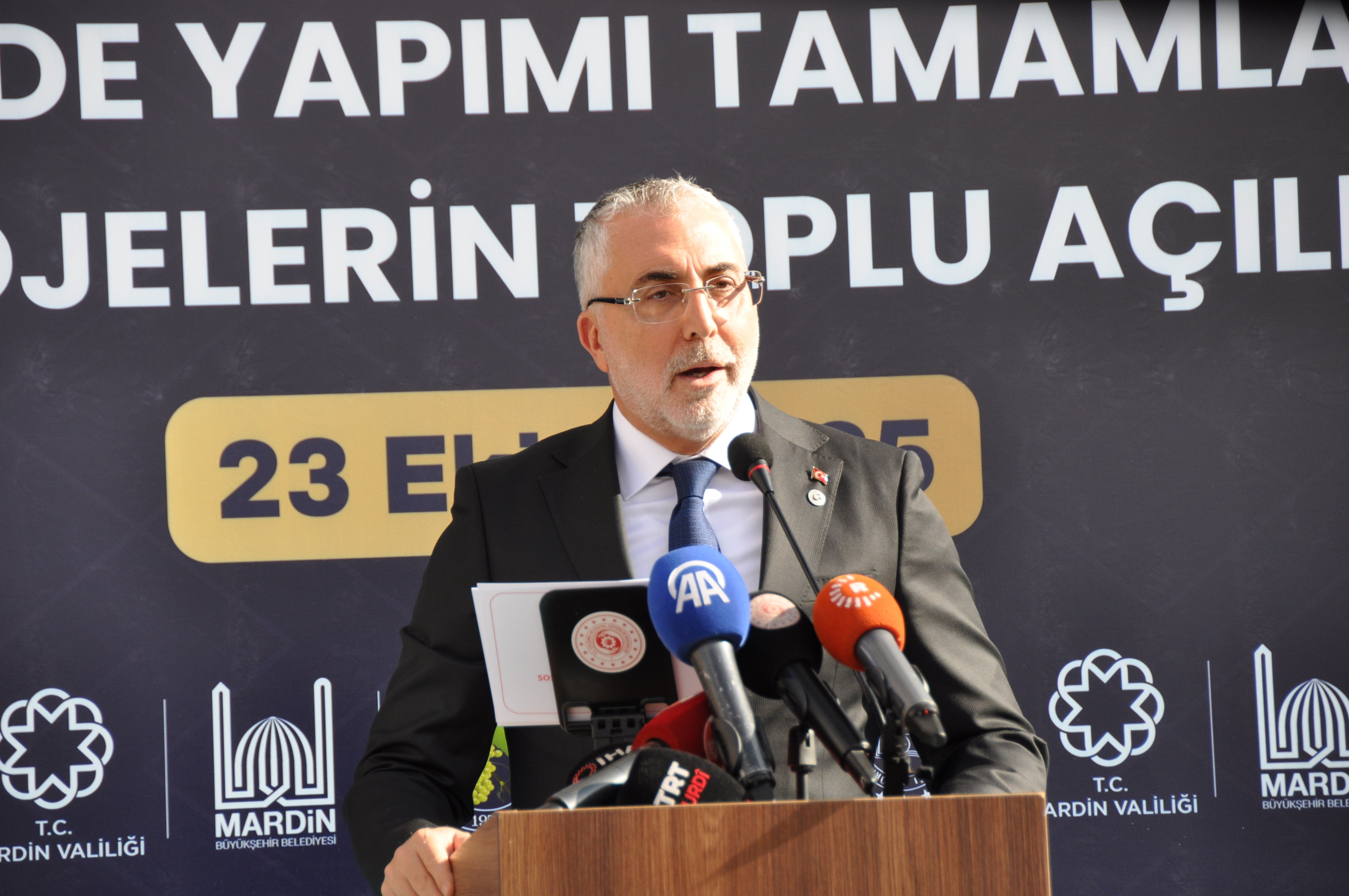 Bakan Vedat Işıkhan Mardin Açılış Töreni