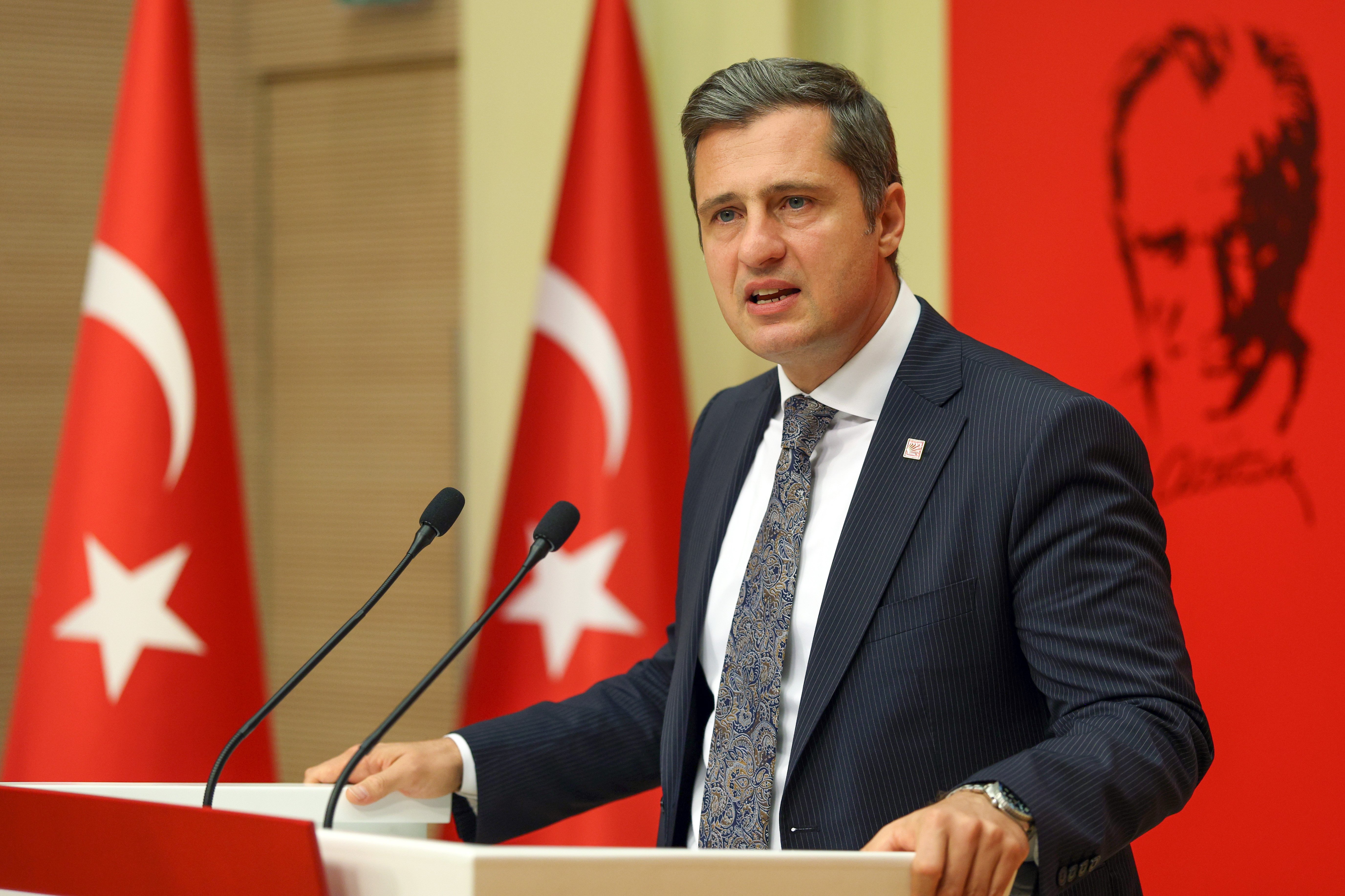 CHP MYK toplantısı Deniz Yücel