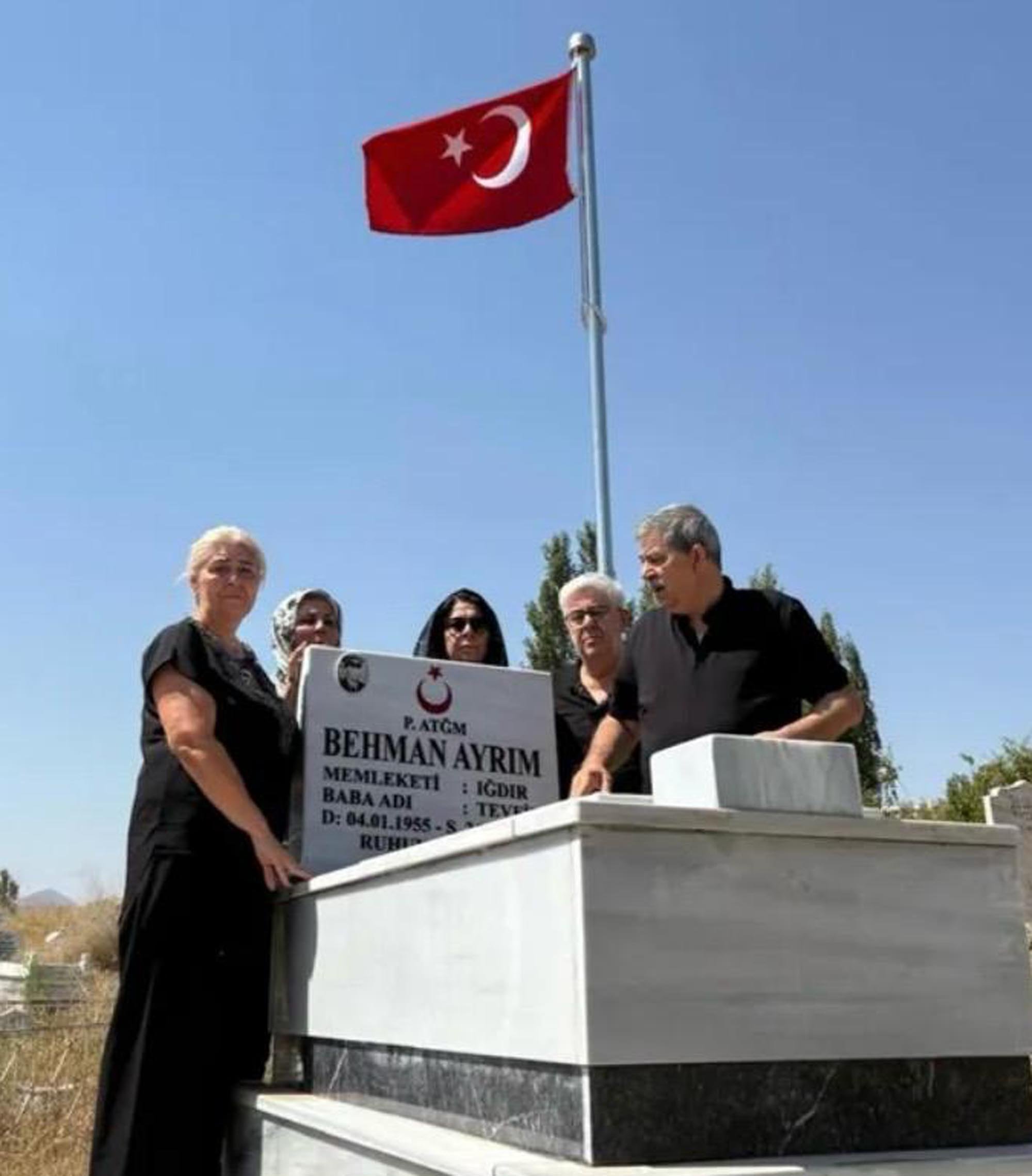 Behman Ayrım şehit belgesi töreni