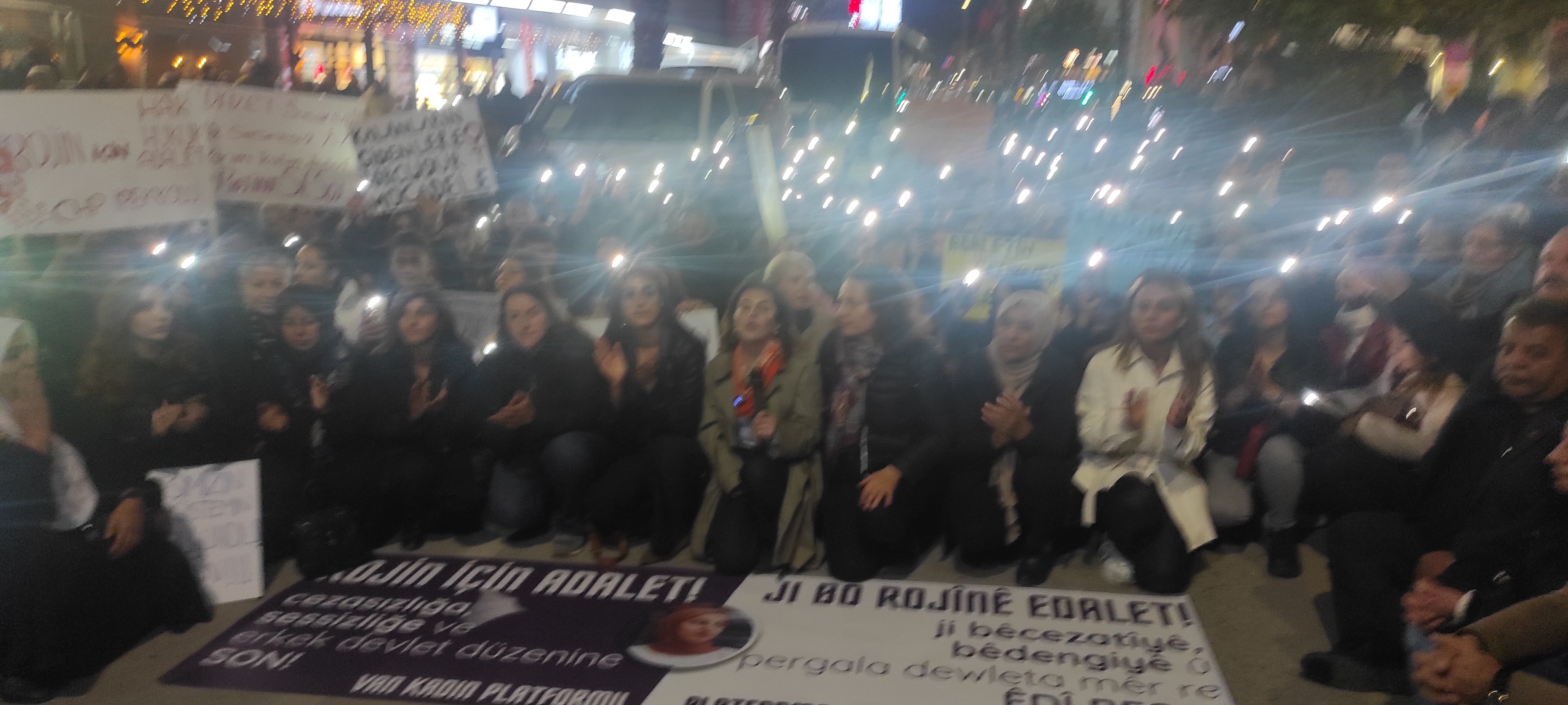 Van protesto