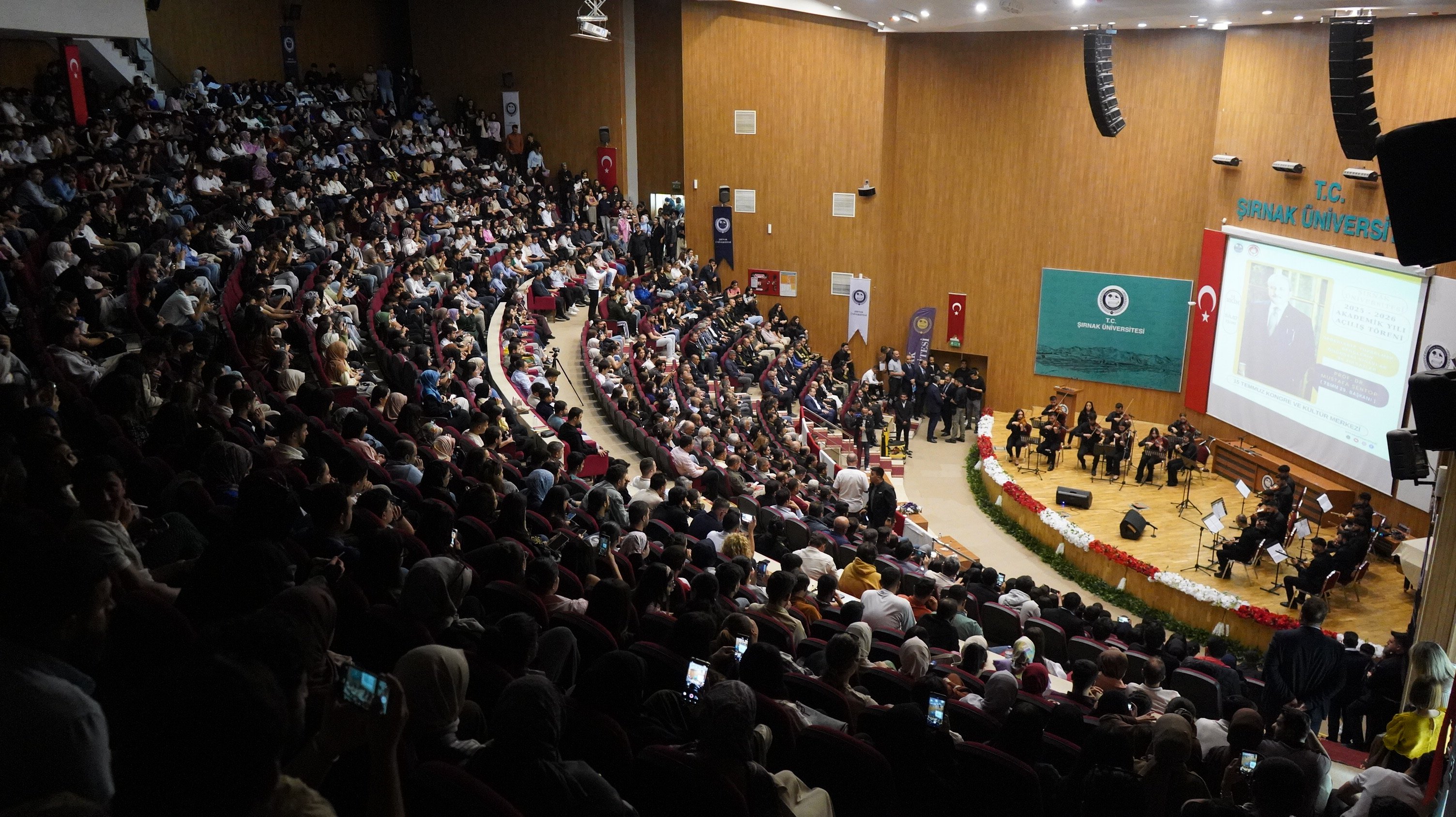 Şırnak Üniversitesi akademik yıl açılışı