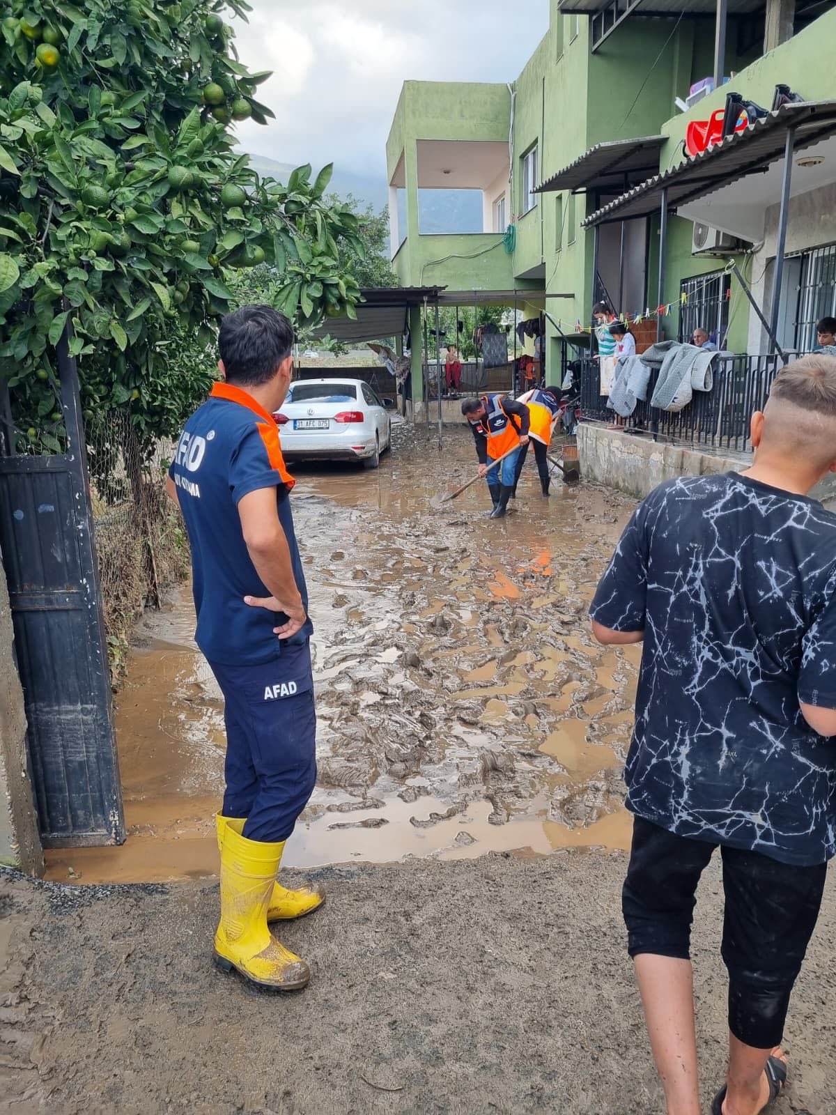 Hatay sel temizlik çalışmaları