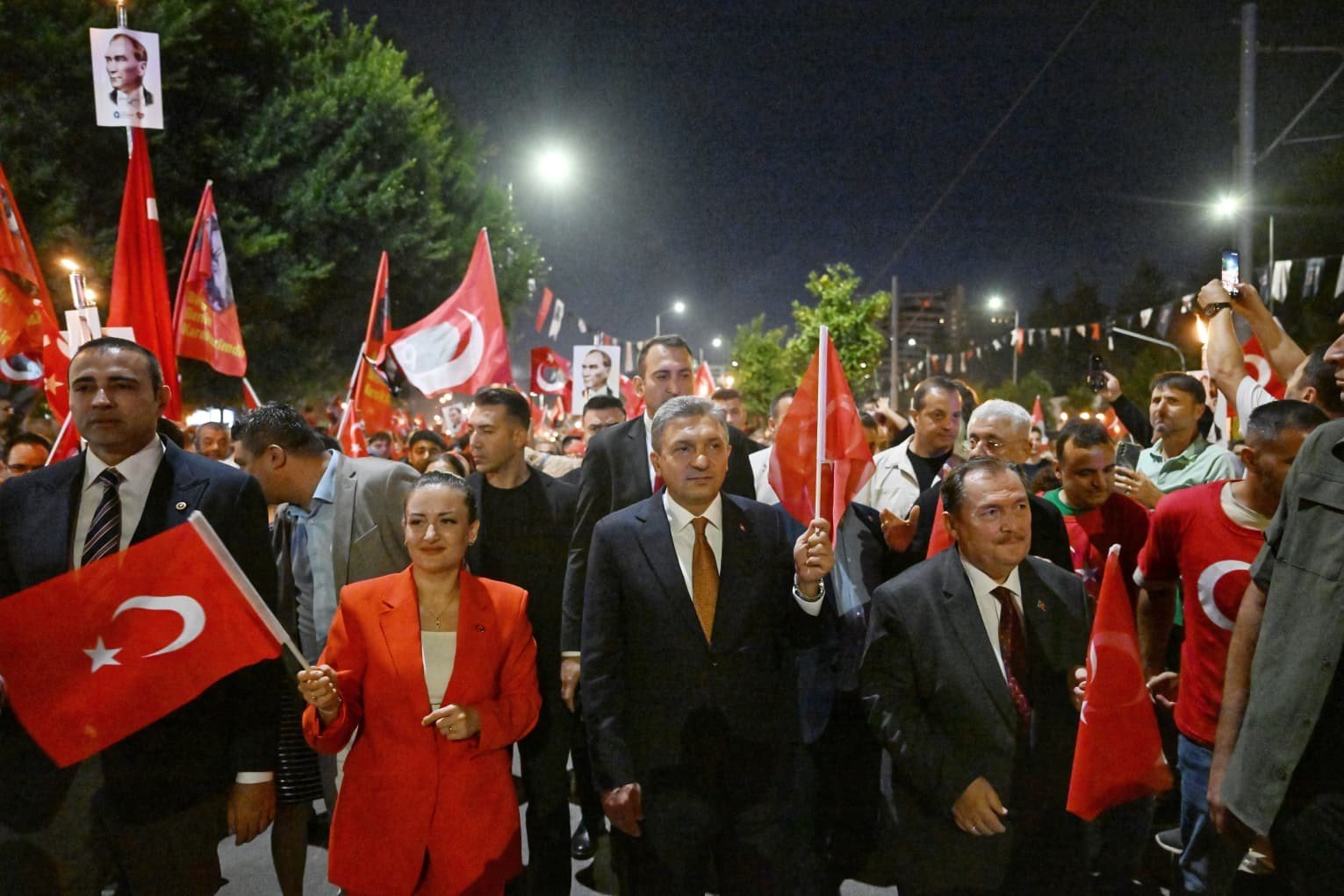 Antalya Fener Alayı meşaleler