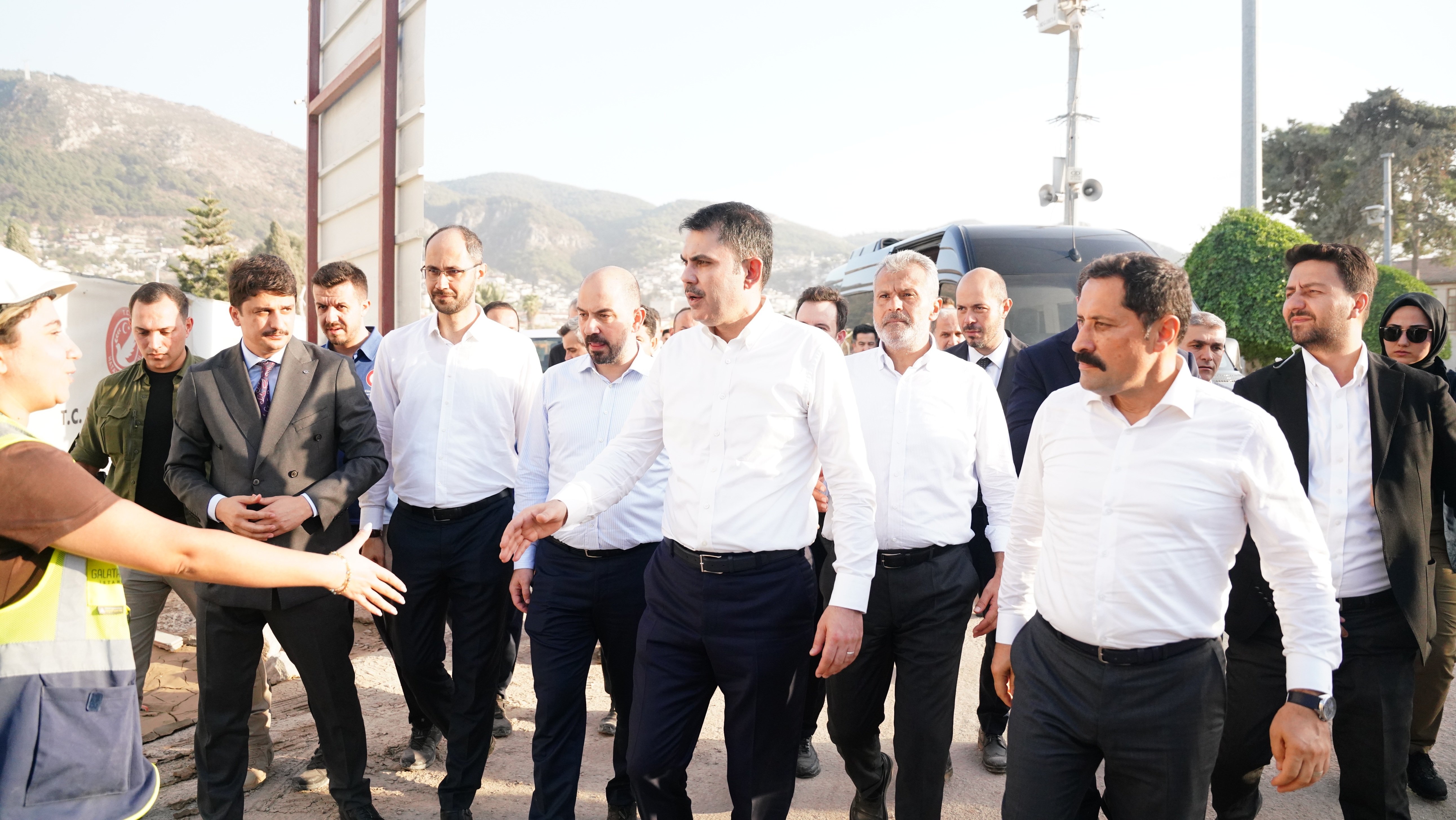 Bakan Murat Kurum Hatay incelemeleri