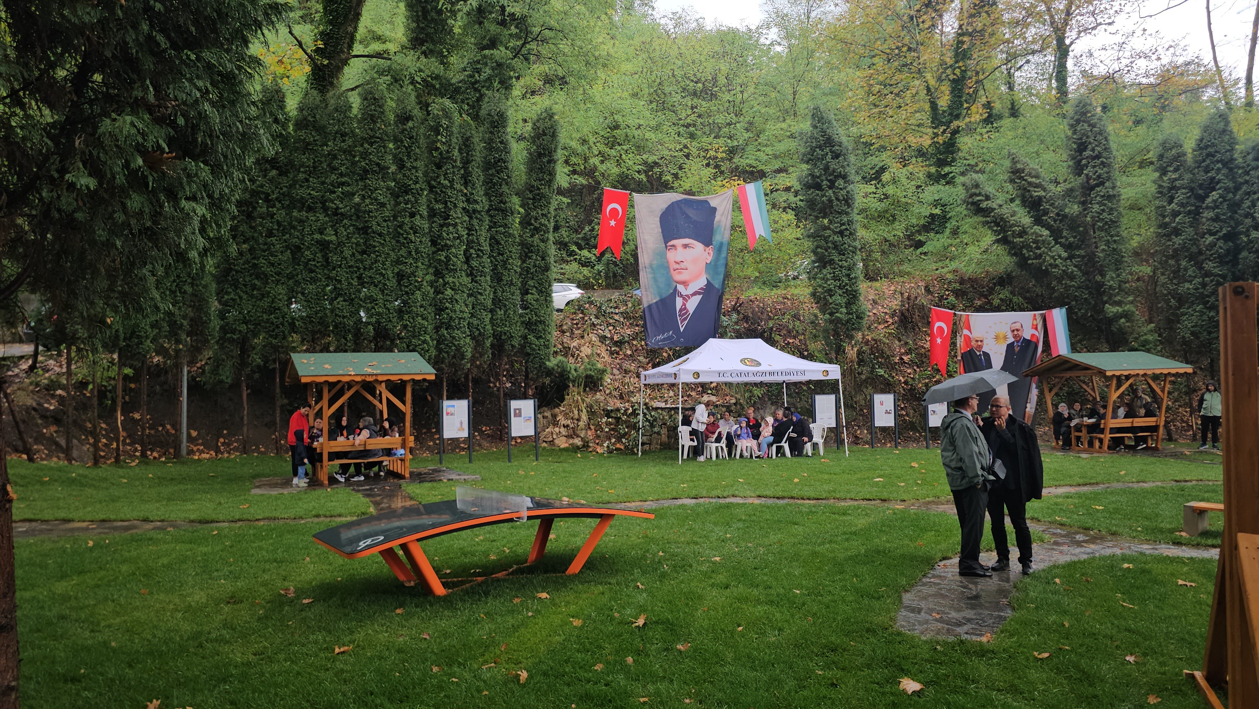 Türk-Macar Dostluk Parkı Açılışı