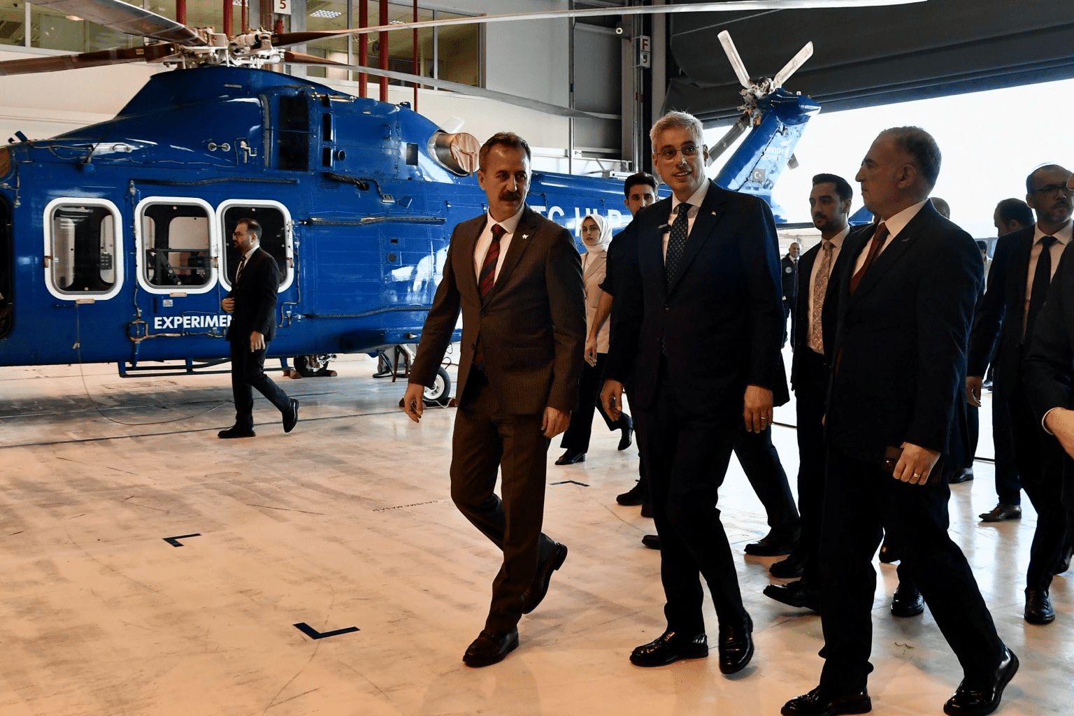 Ambulans helikopteri incelemesi