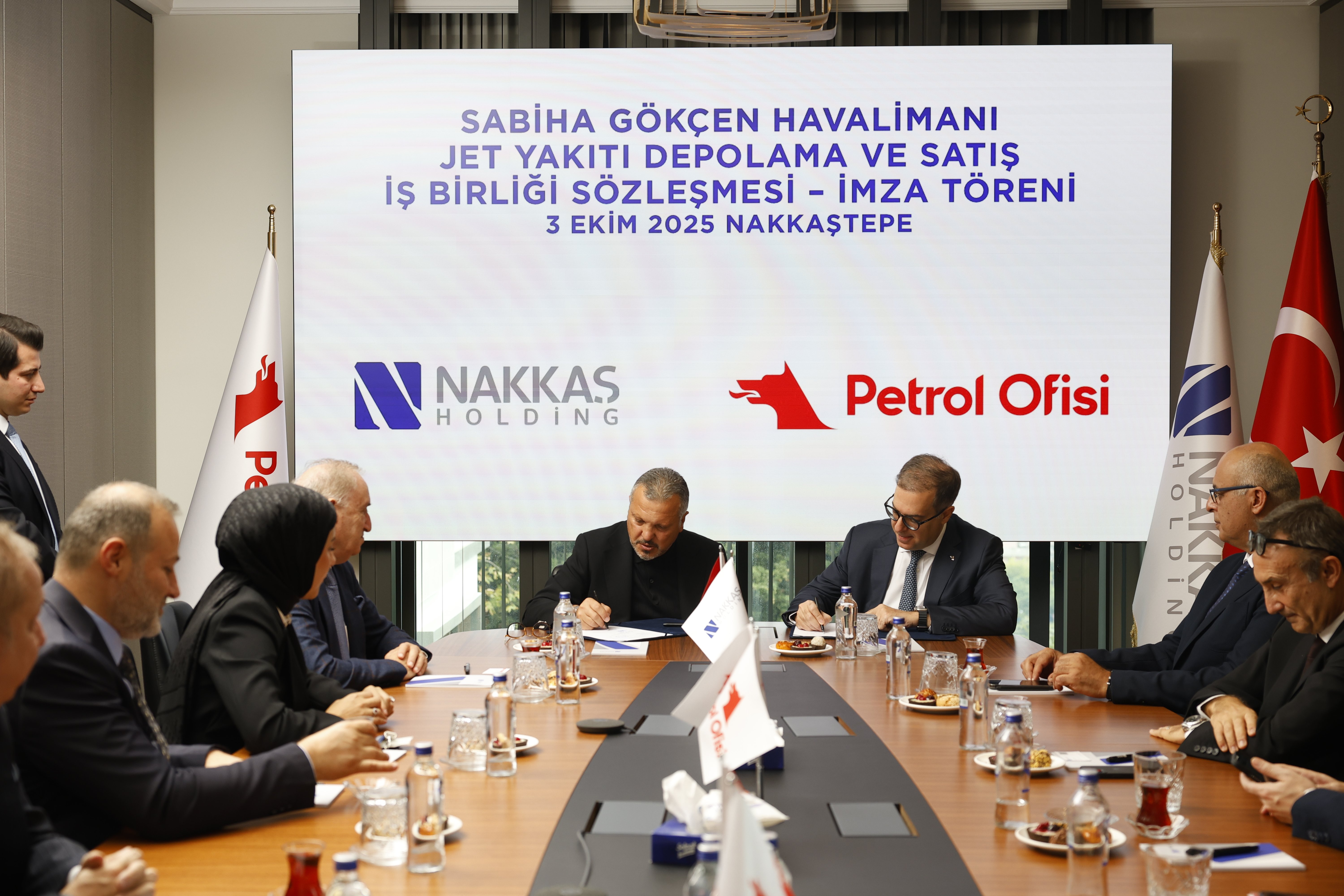 Petrol Ofisi Nakkaş Holding jet yakıtı işbirliği