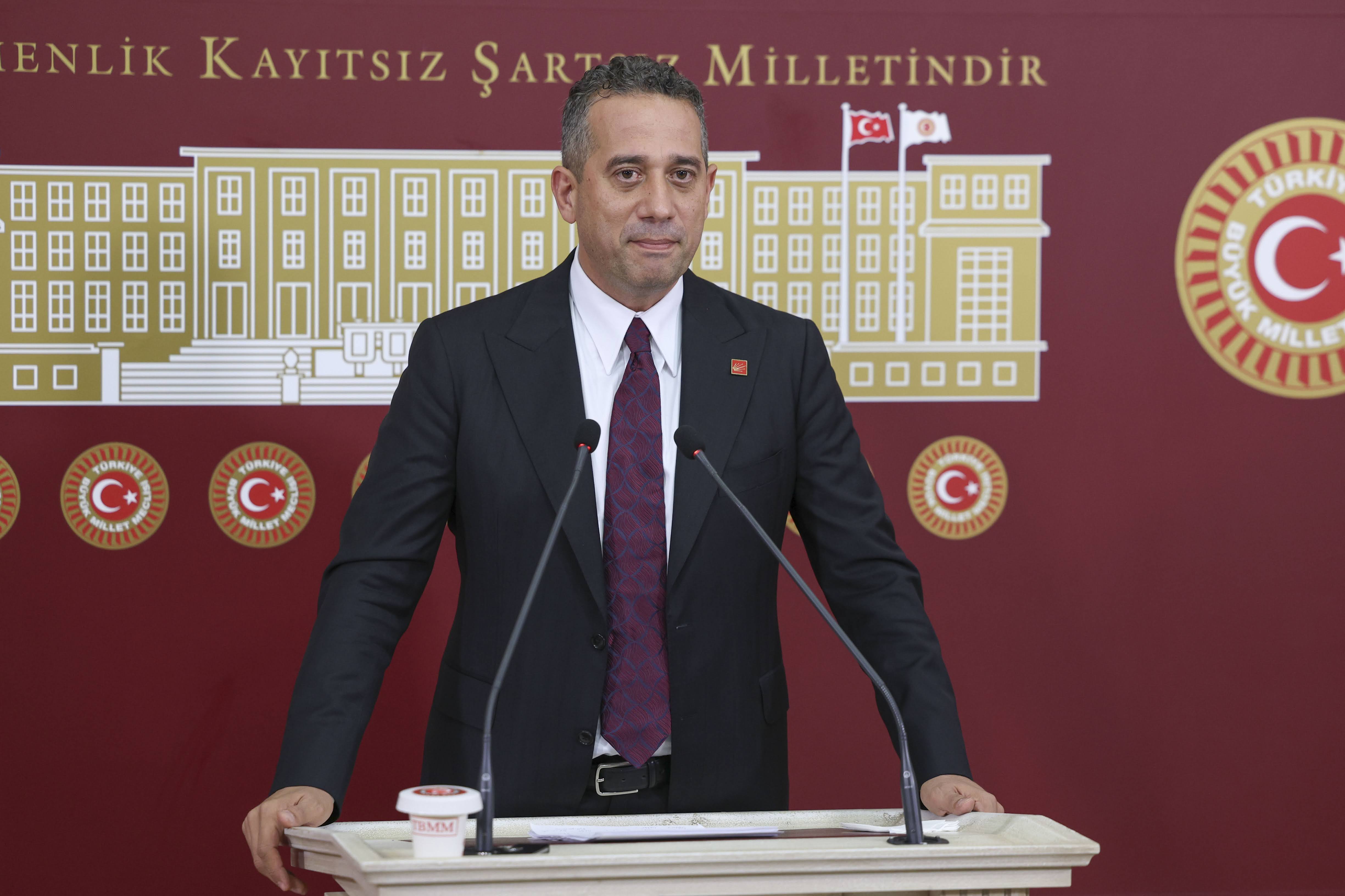 Ali Mahir Başarır TBMM basın toplantısı