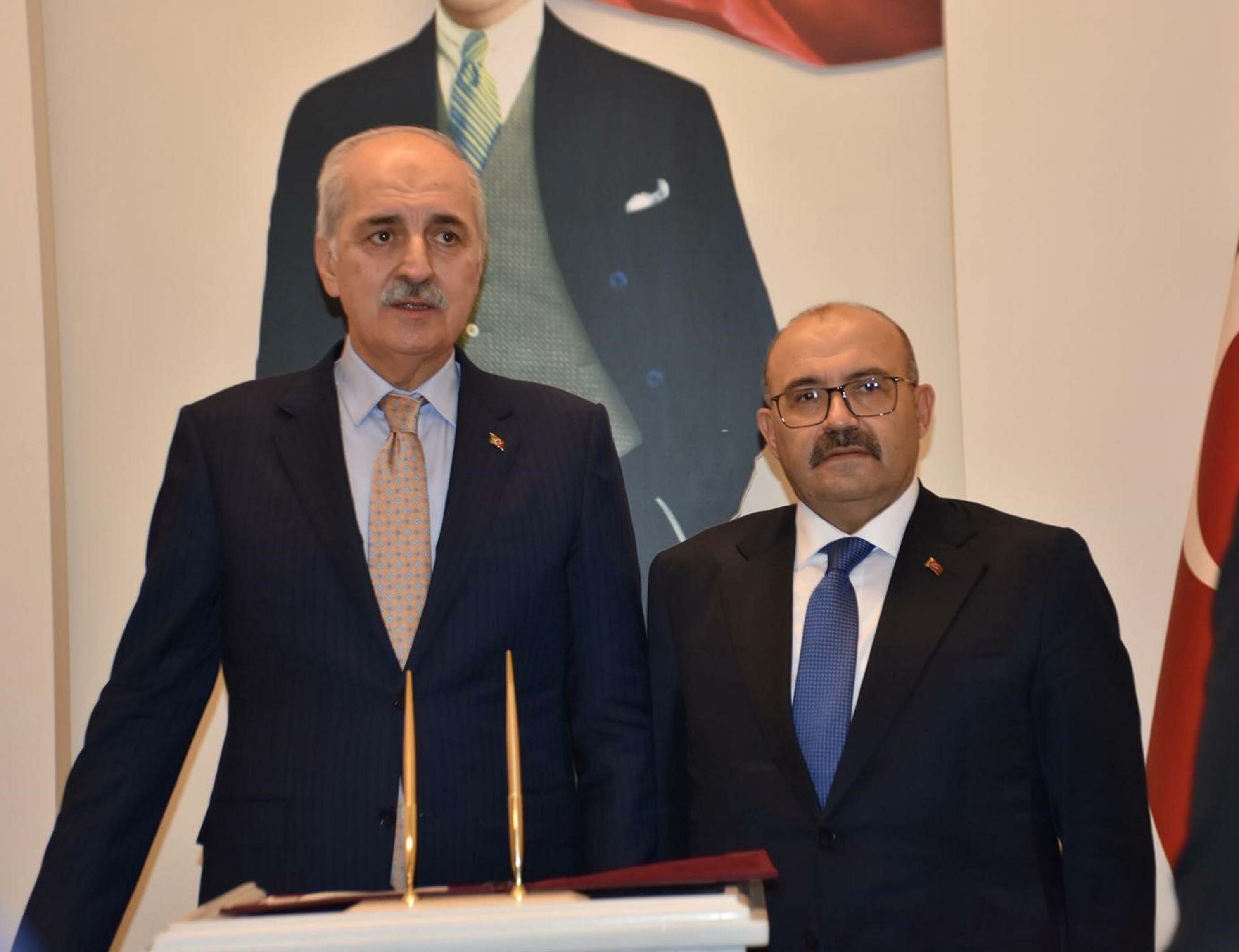 TBMM Başkanı simülasyon merkezi ziyareti
