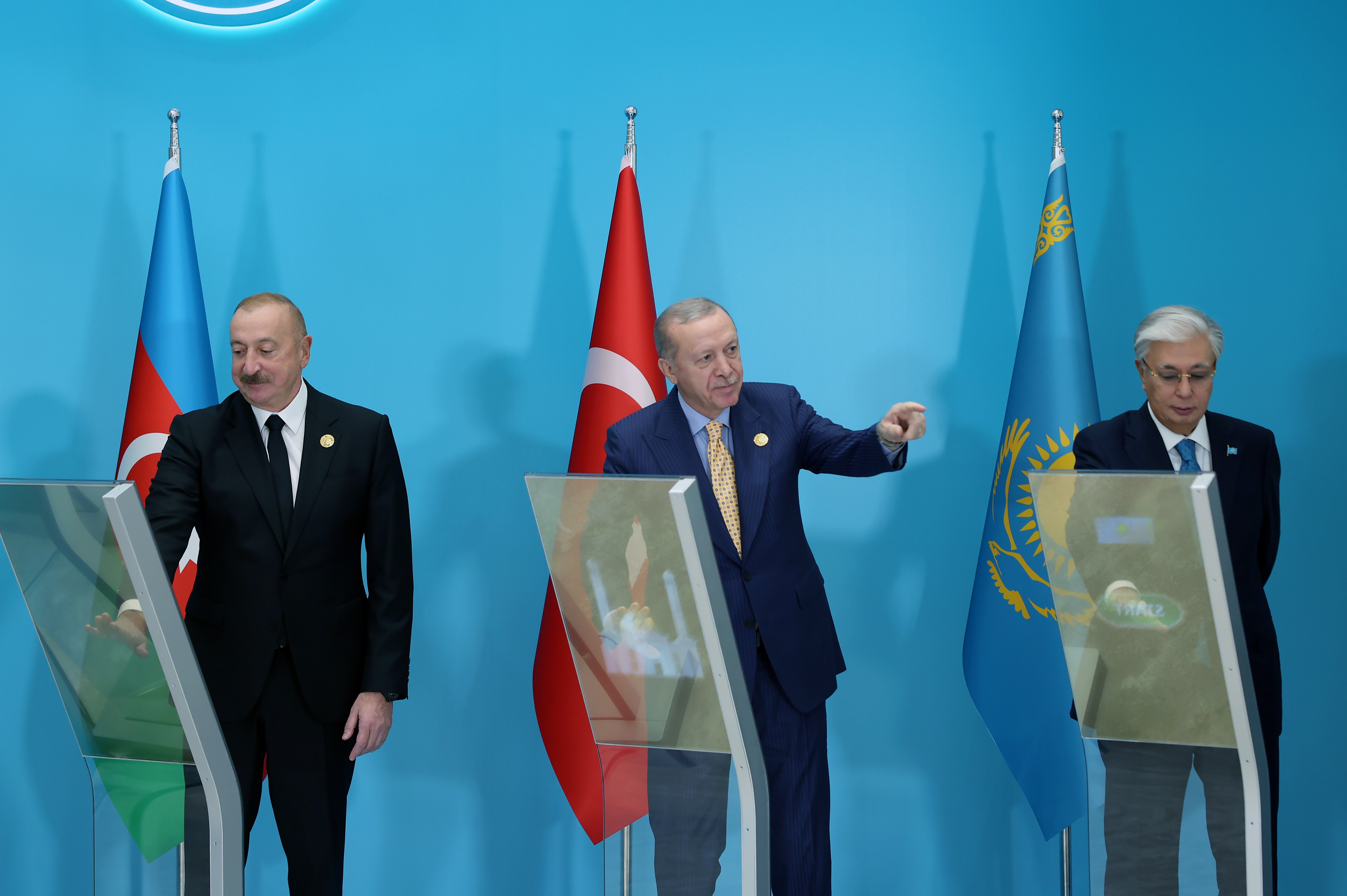 Türk Devletleri Teşkilatı Zirvesi imza töreni