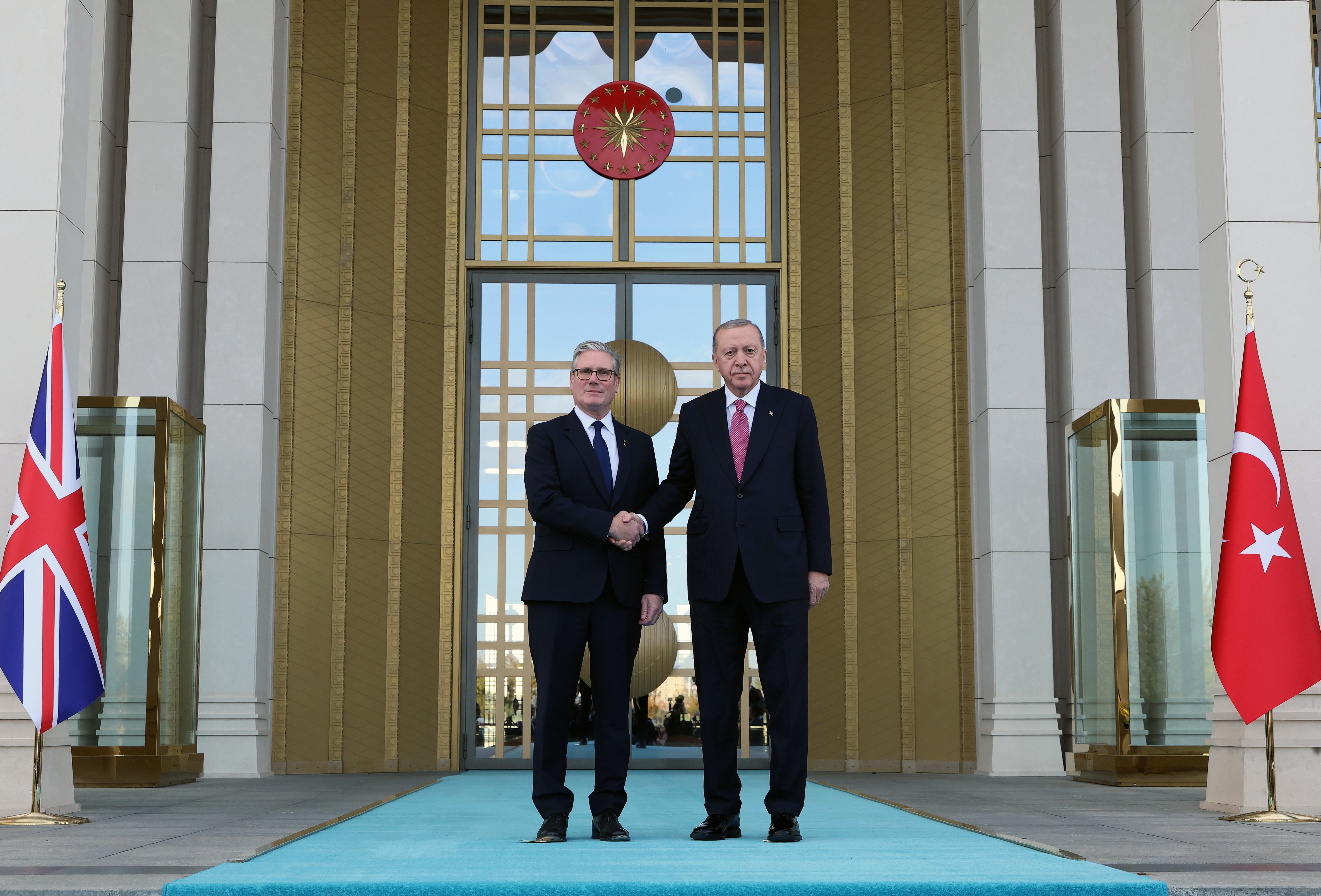 Erdoğan Starmer basın toplantısı