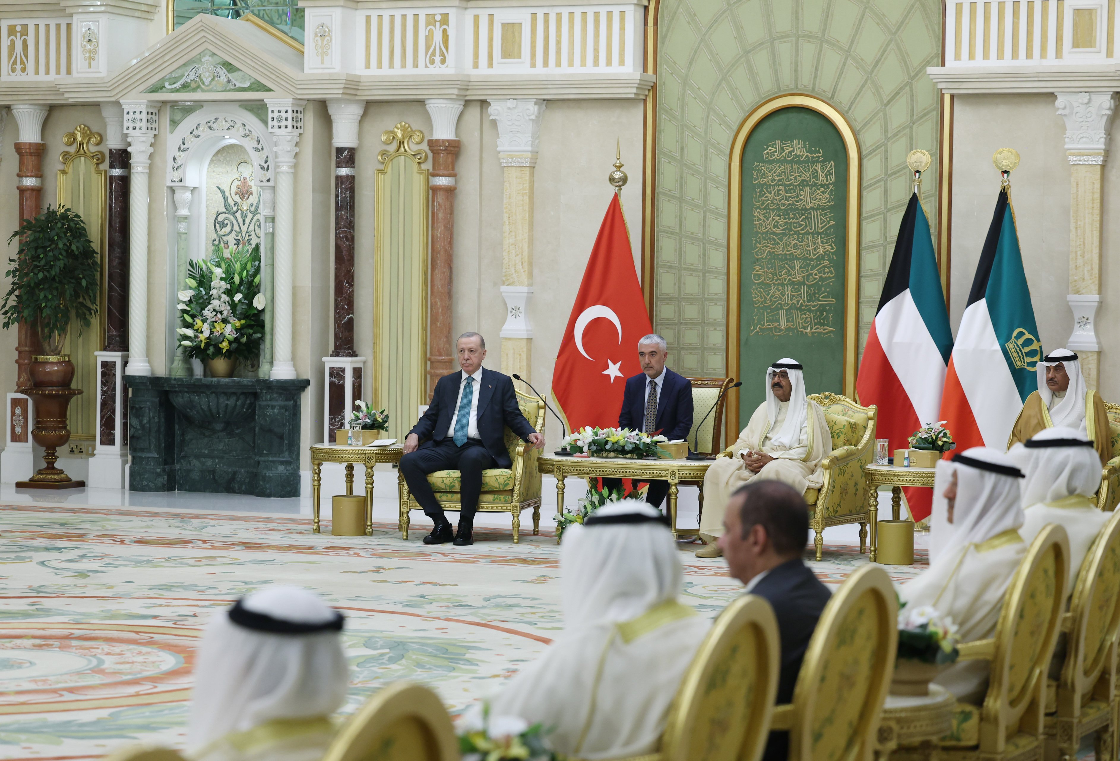 Erdoğan Meşal diplomatik temas