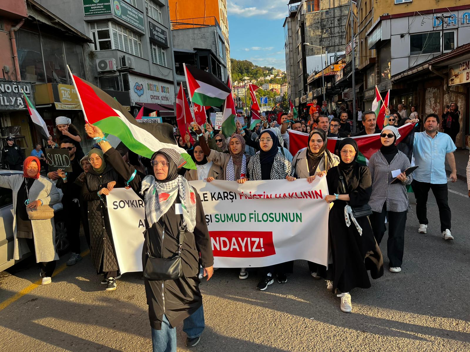 Zonguldak Filistin Protestosu