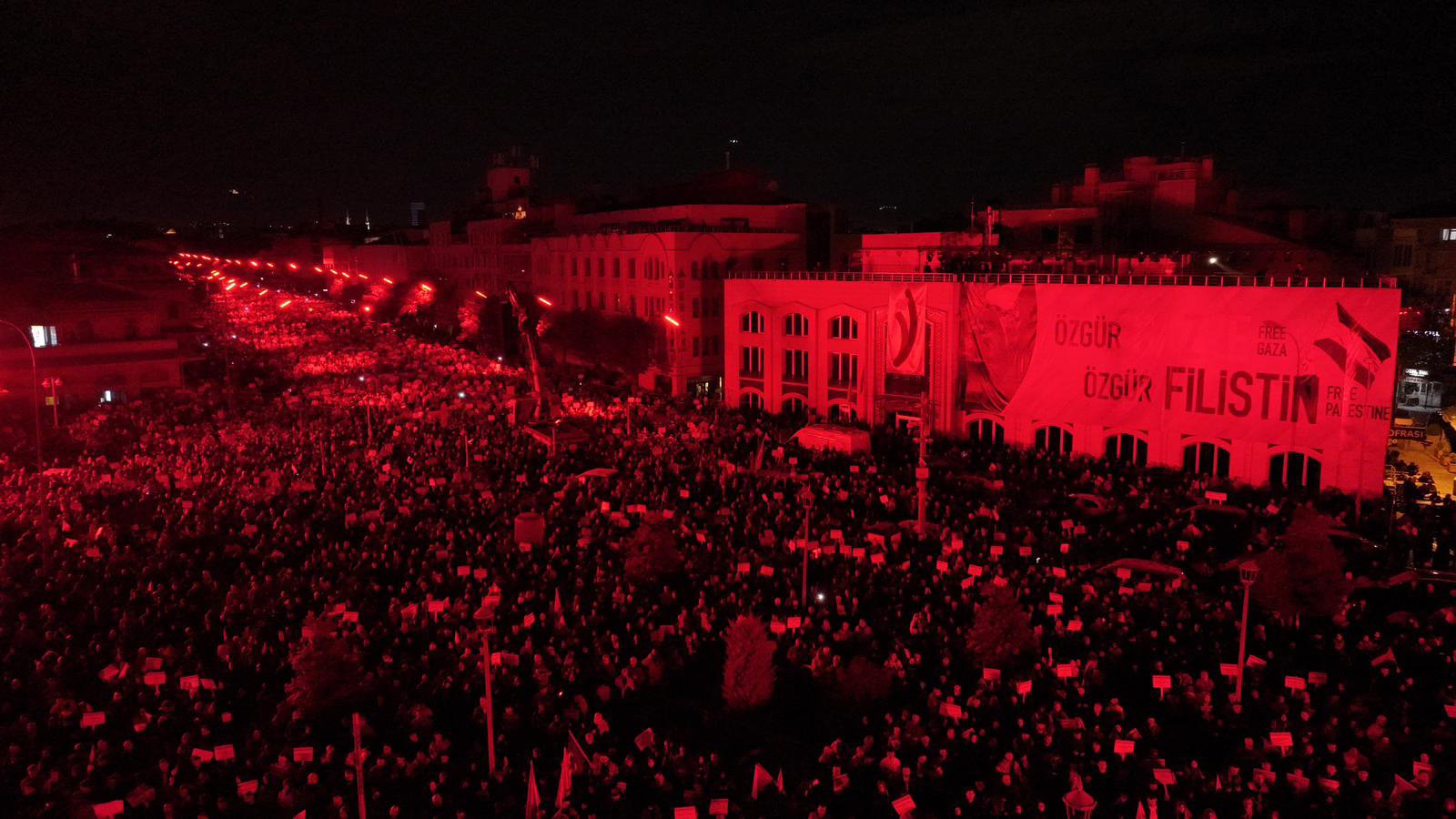 Konya Filistin sessiz yürüyüş
