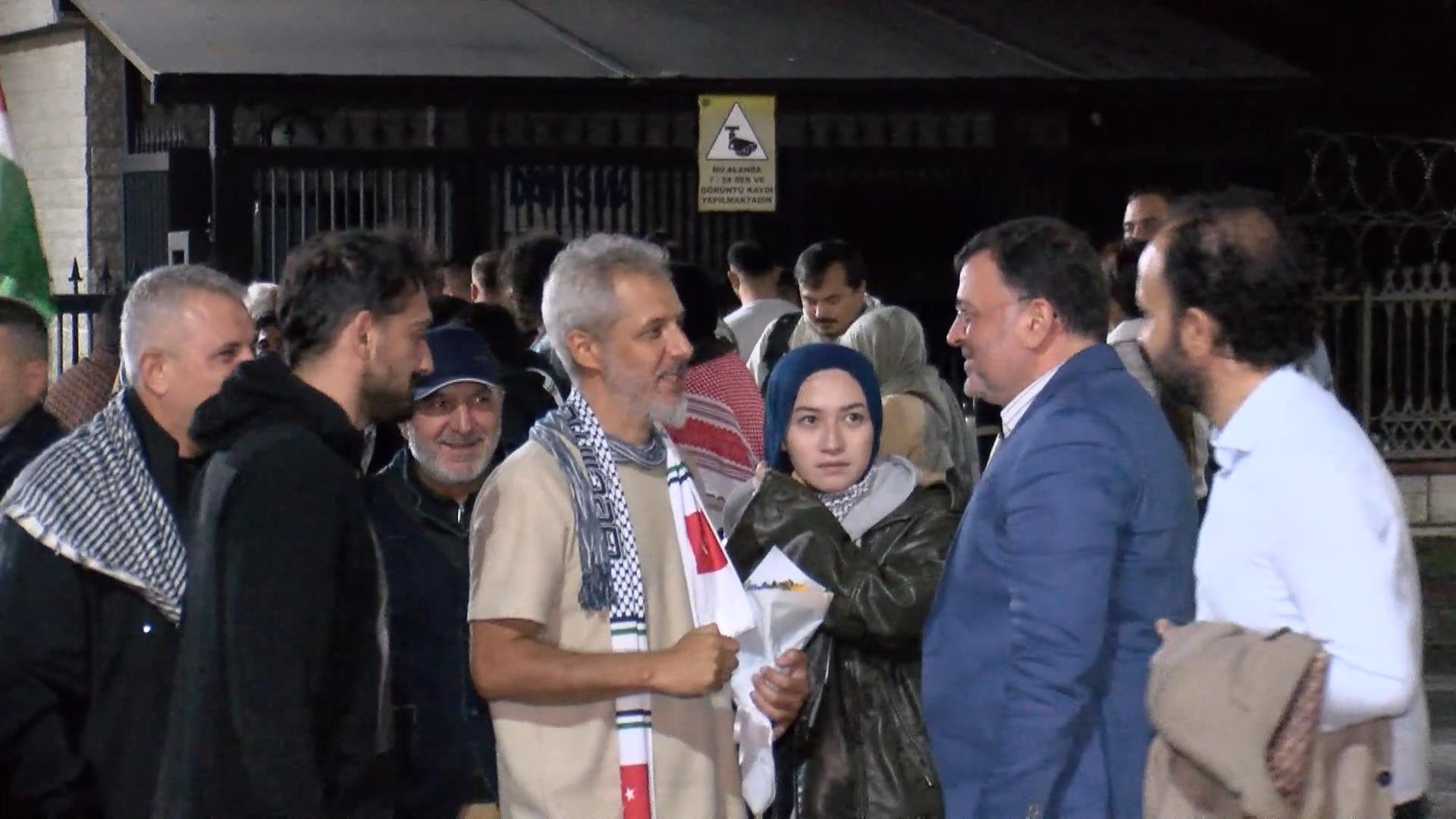 Sumud Filosu aktivistleri İstanbul