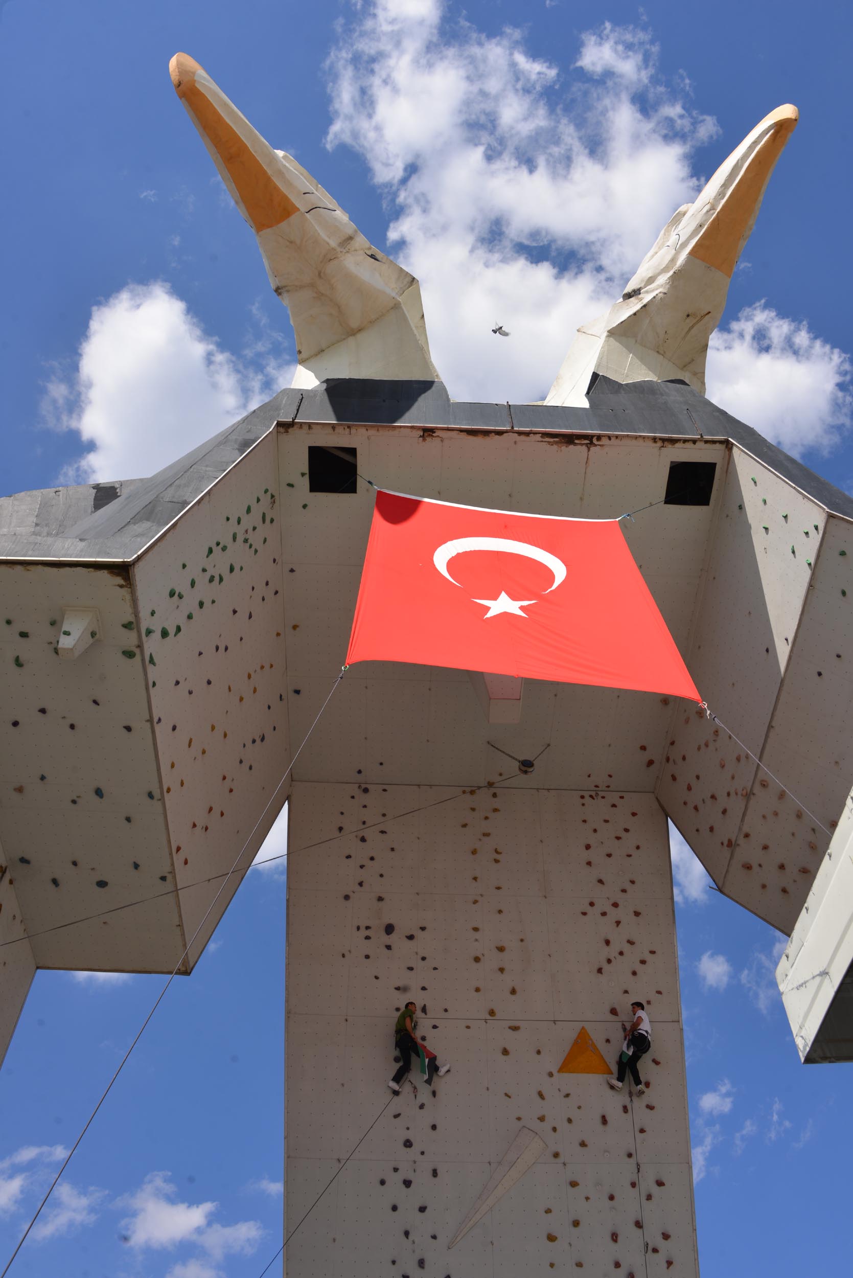 Filistin Bayrağı Tırmanma