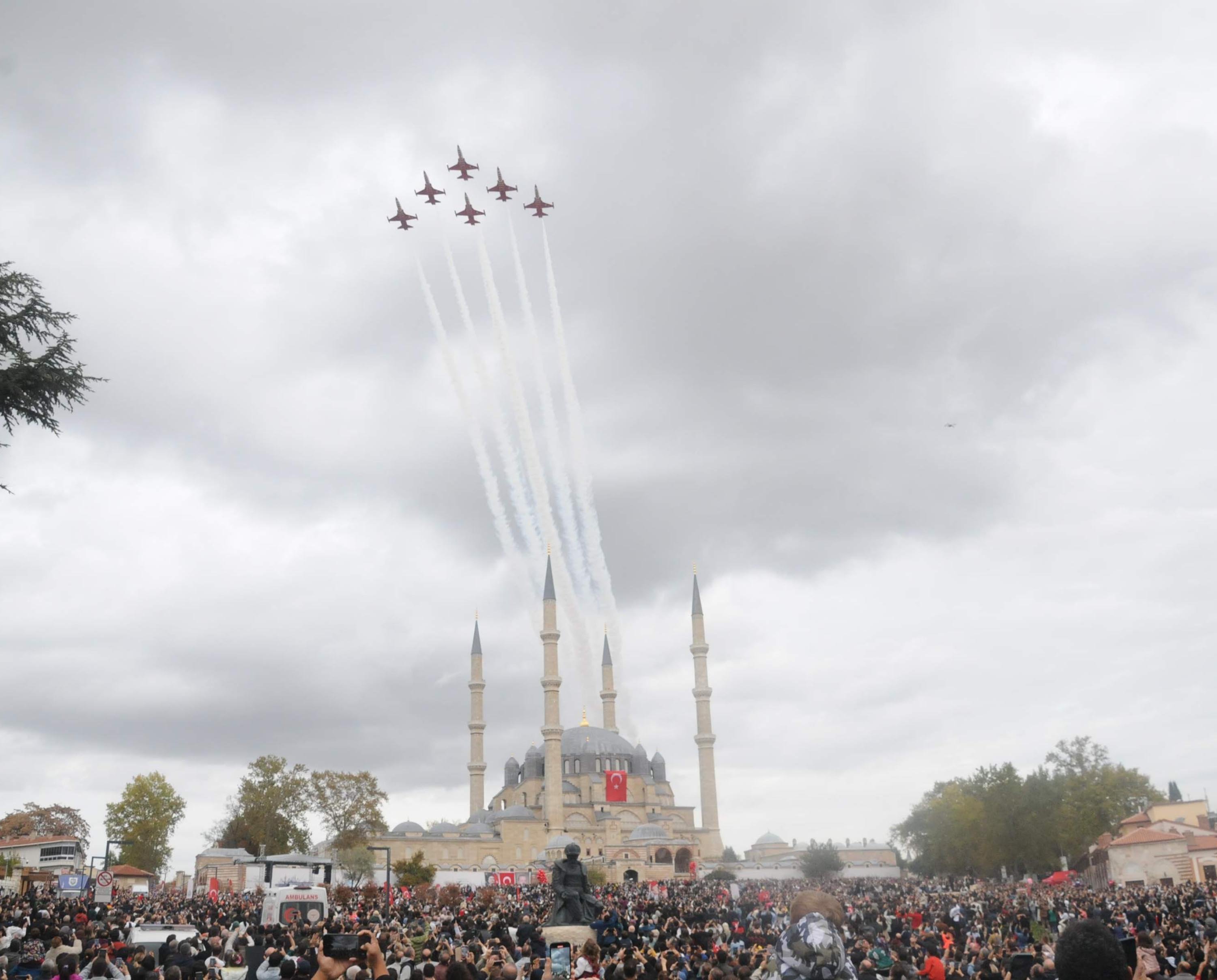 Türk Yıldızları Edirne gösterisi