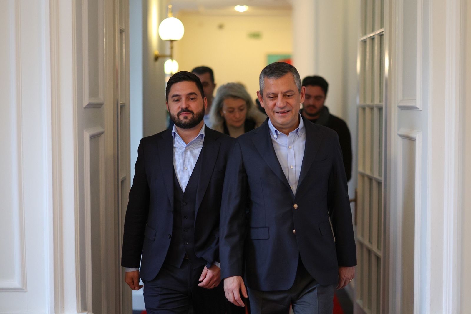Özgür Özel Cedric Wermuth görüşmesi