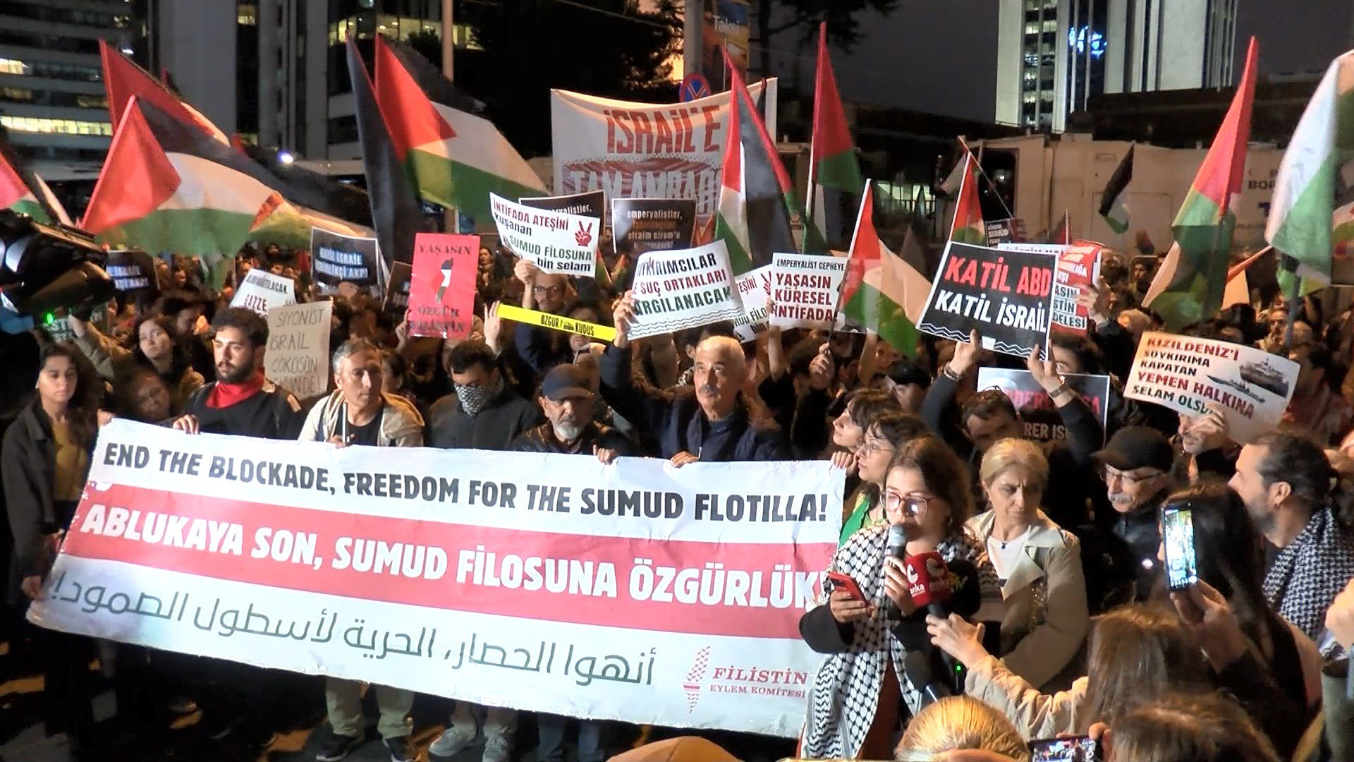 Sumud Filosu protestosu