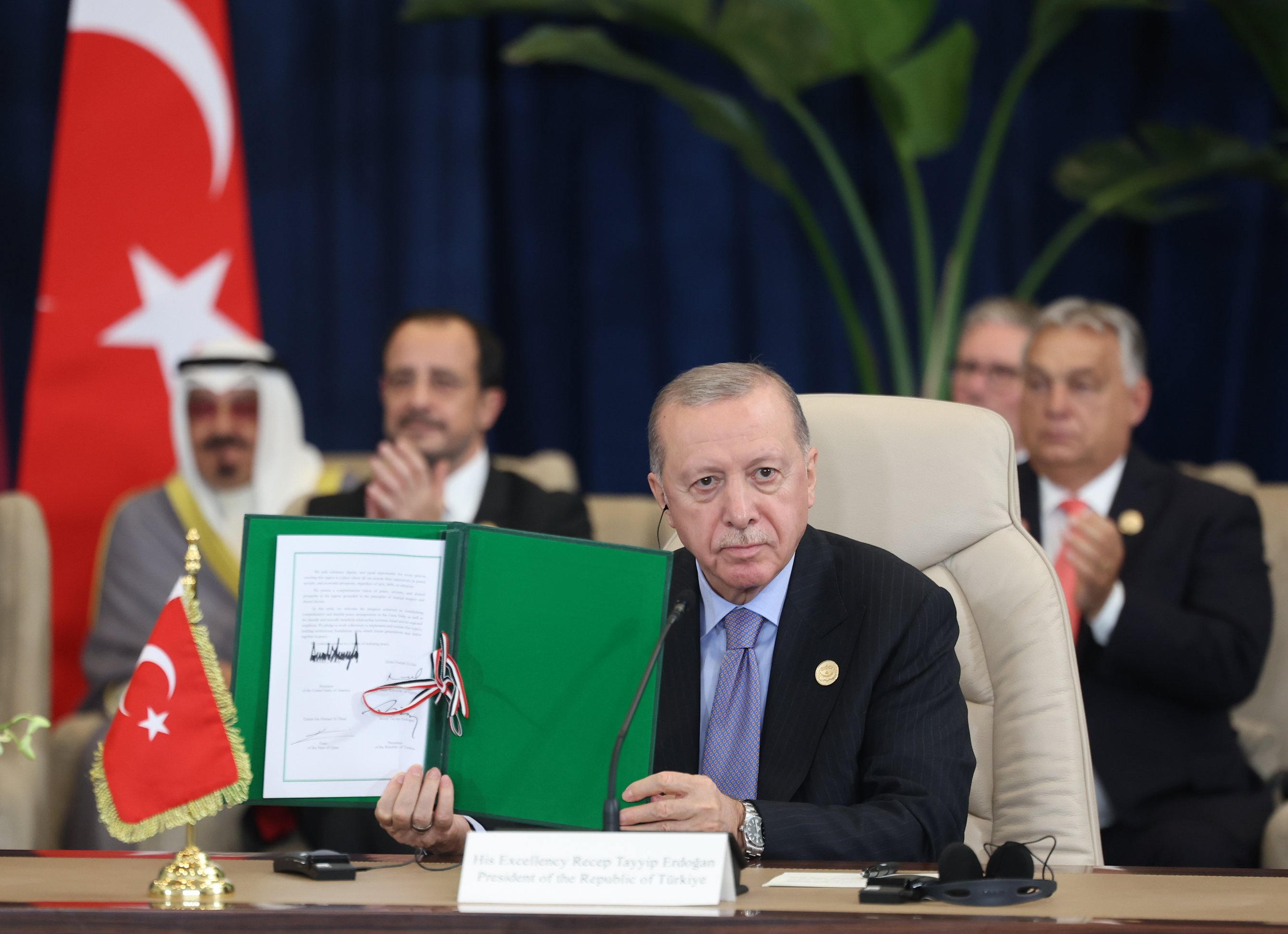 Şarm el-Şeyh Anlaşması İmza Töreni