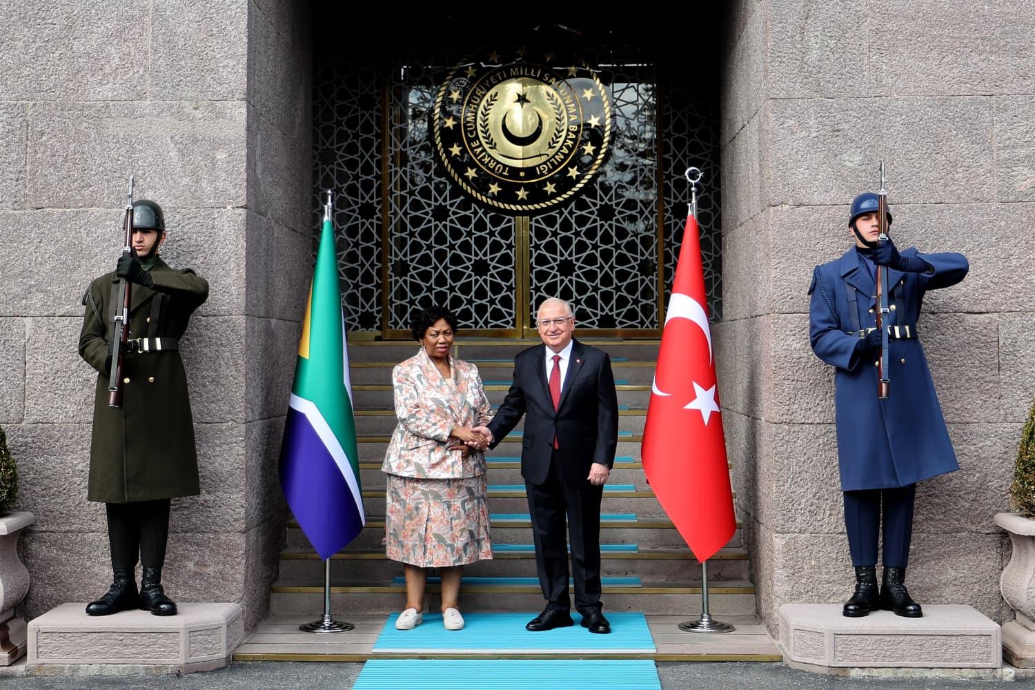 Yaşar Güler Matsie Angelina Motshekga savunma işbirliği