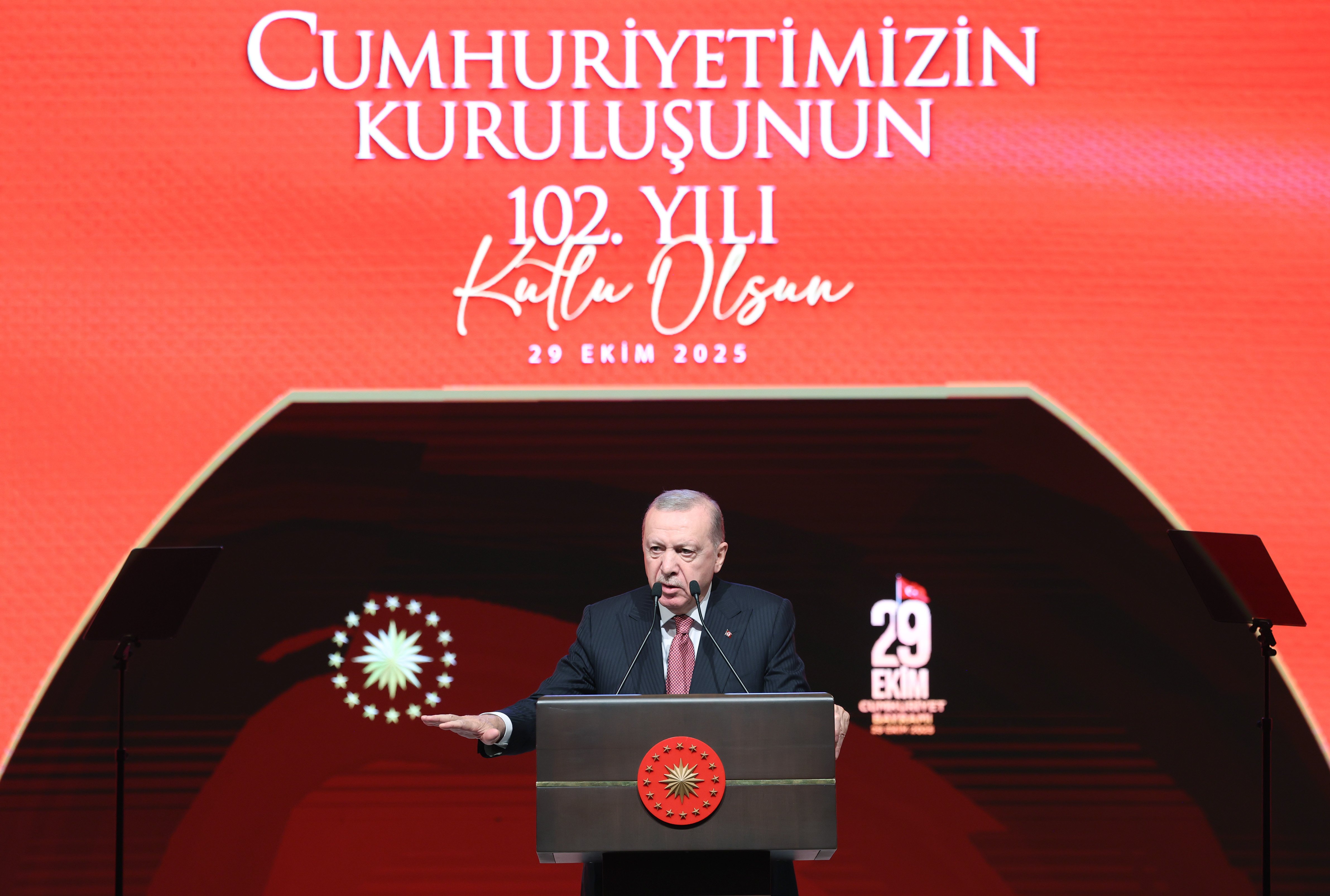 Cumhurbaşkanı Erdoğan 29 Ekim konuşması