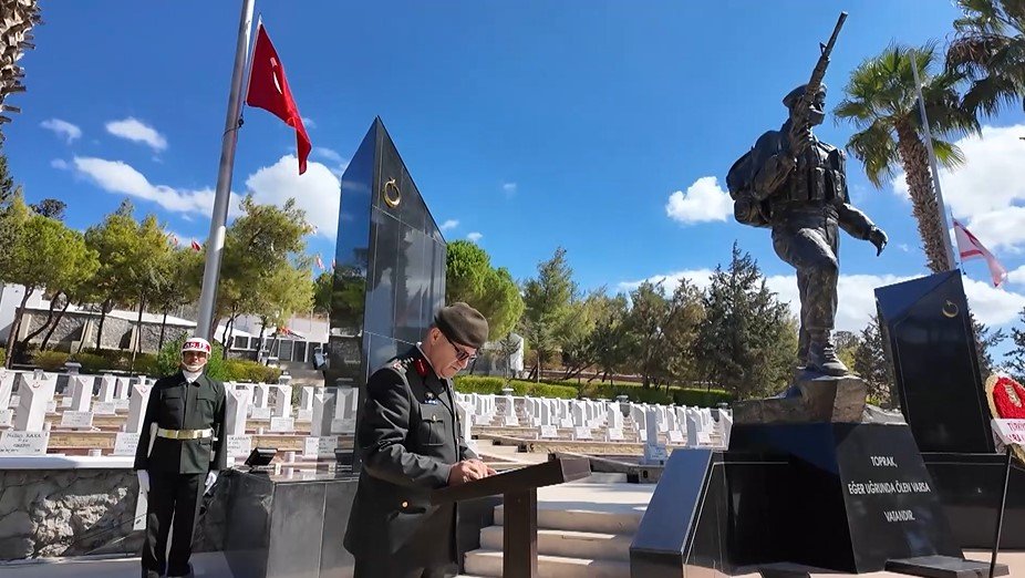 Orgeneral Tokel KKTC ziyareti