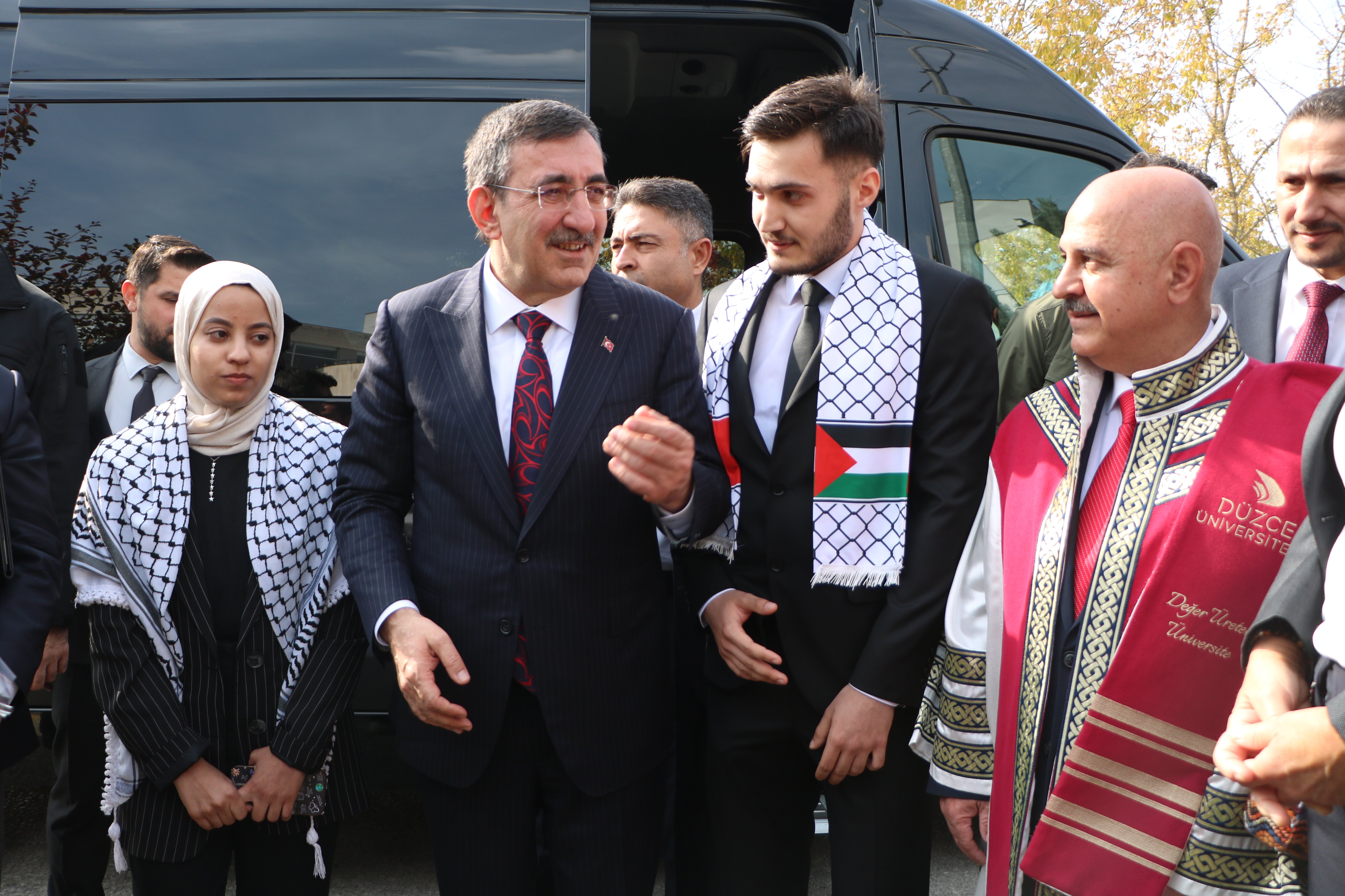 Cevdet Yılmaz Düzce Üniversitesi tören