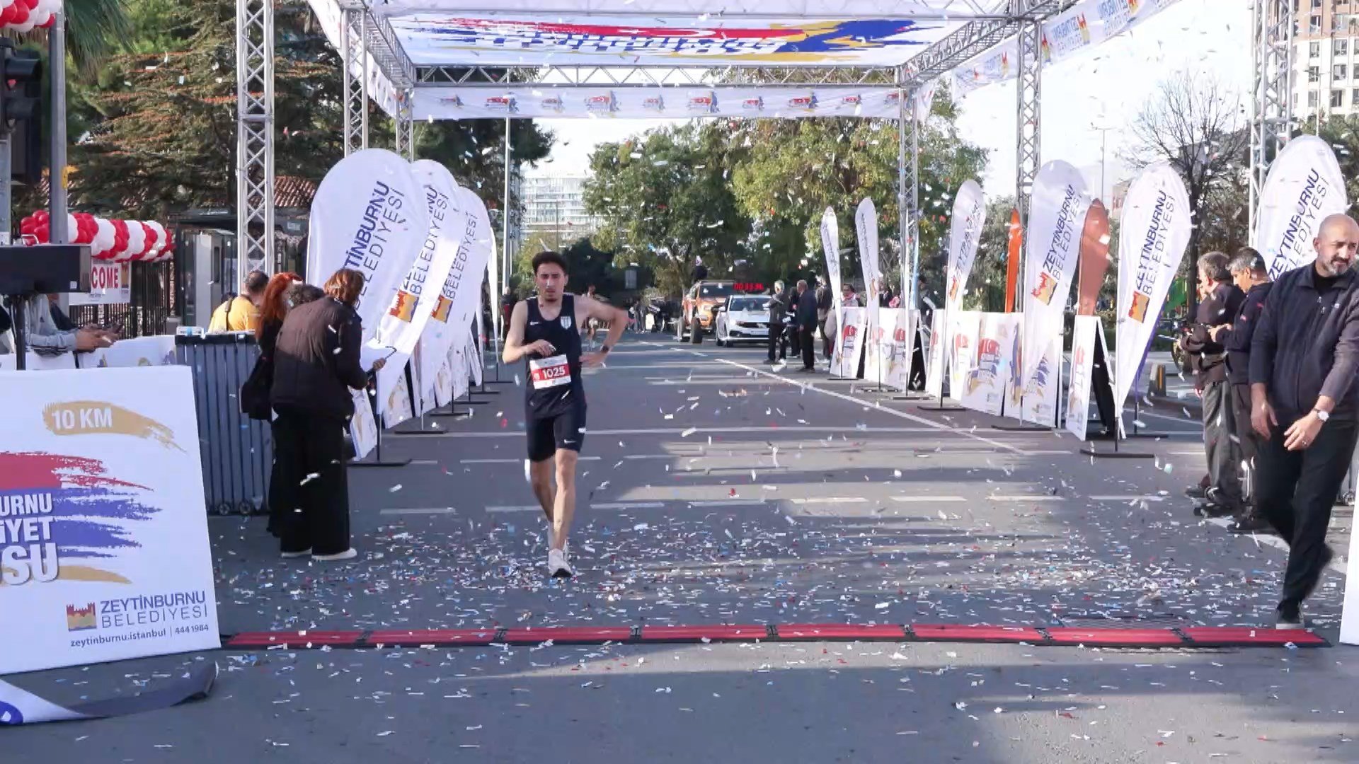 Zeytinburnu Cumhuriyet Koşusu katılımcıları