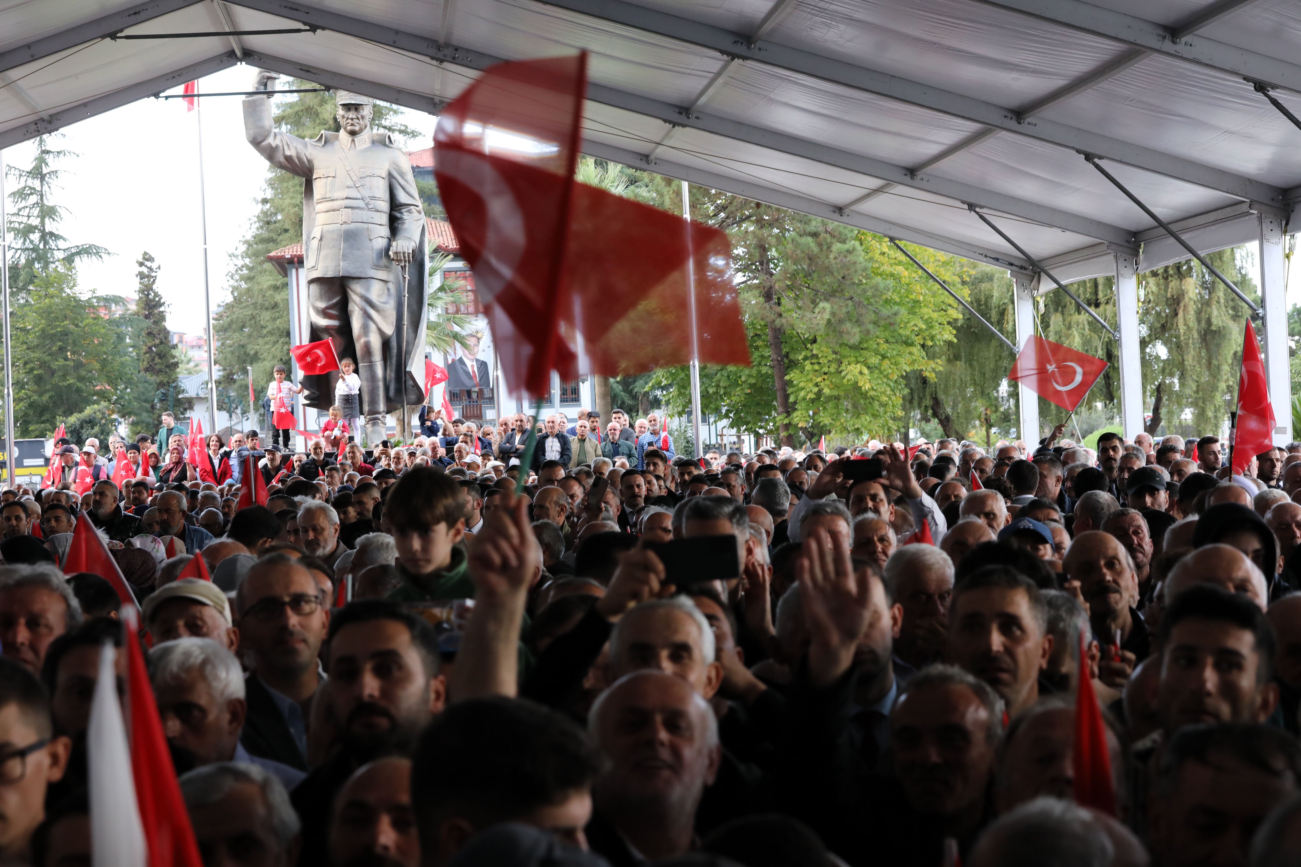 Cumhurbaşkanı Erdoğan Rize açılış töreni