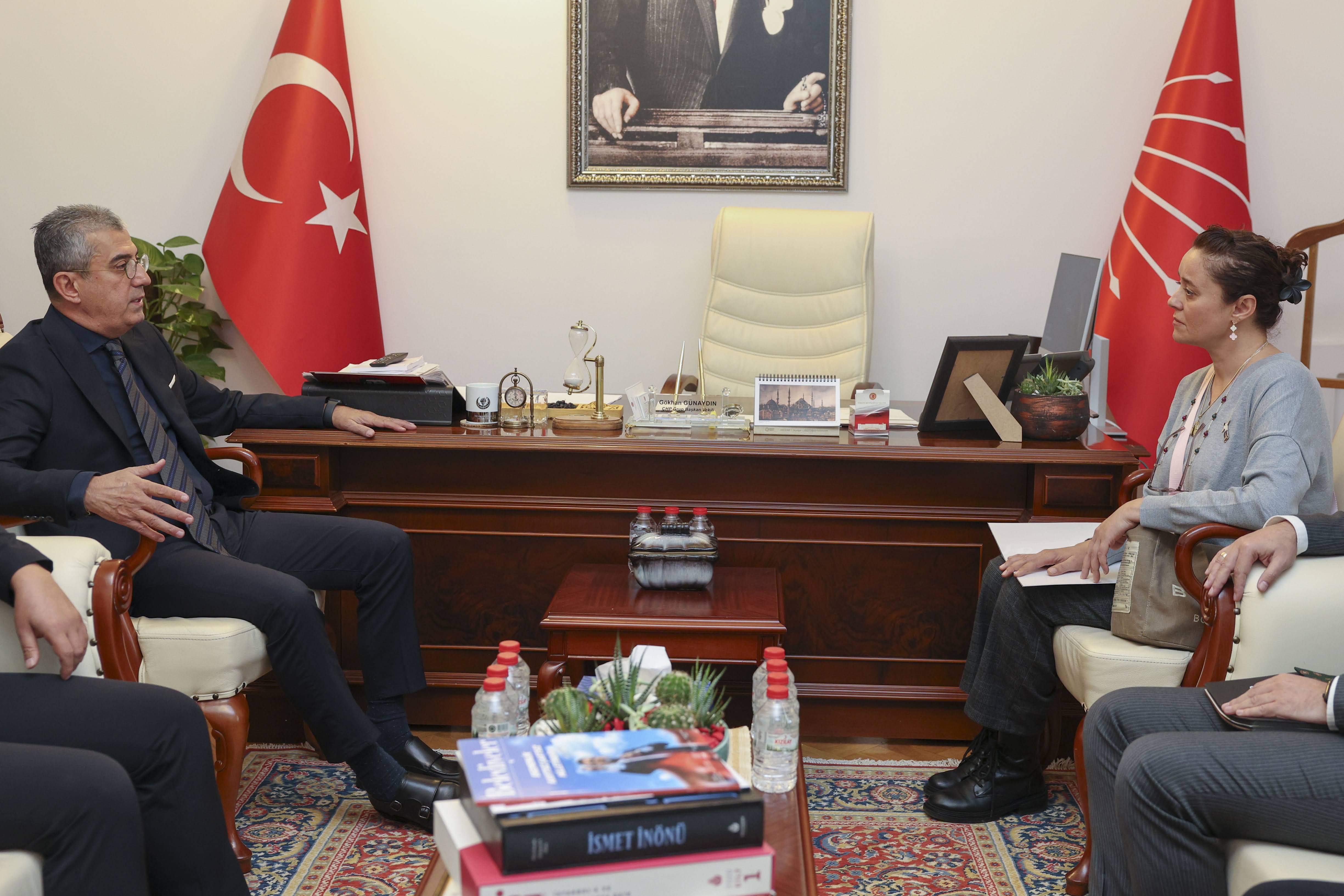 Yasemin Minguzzi TBMM görüşmeleri