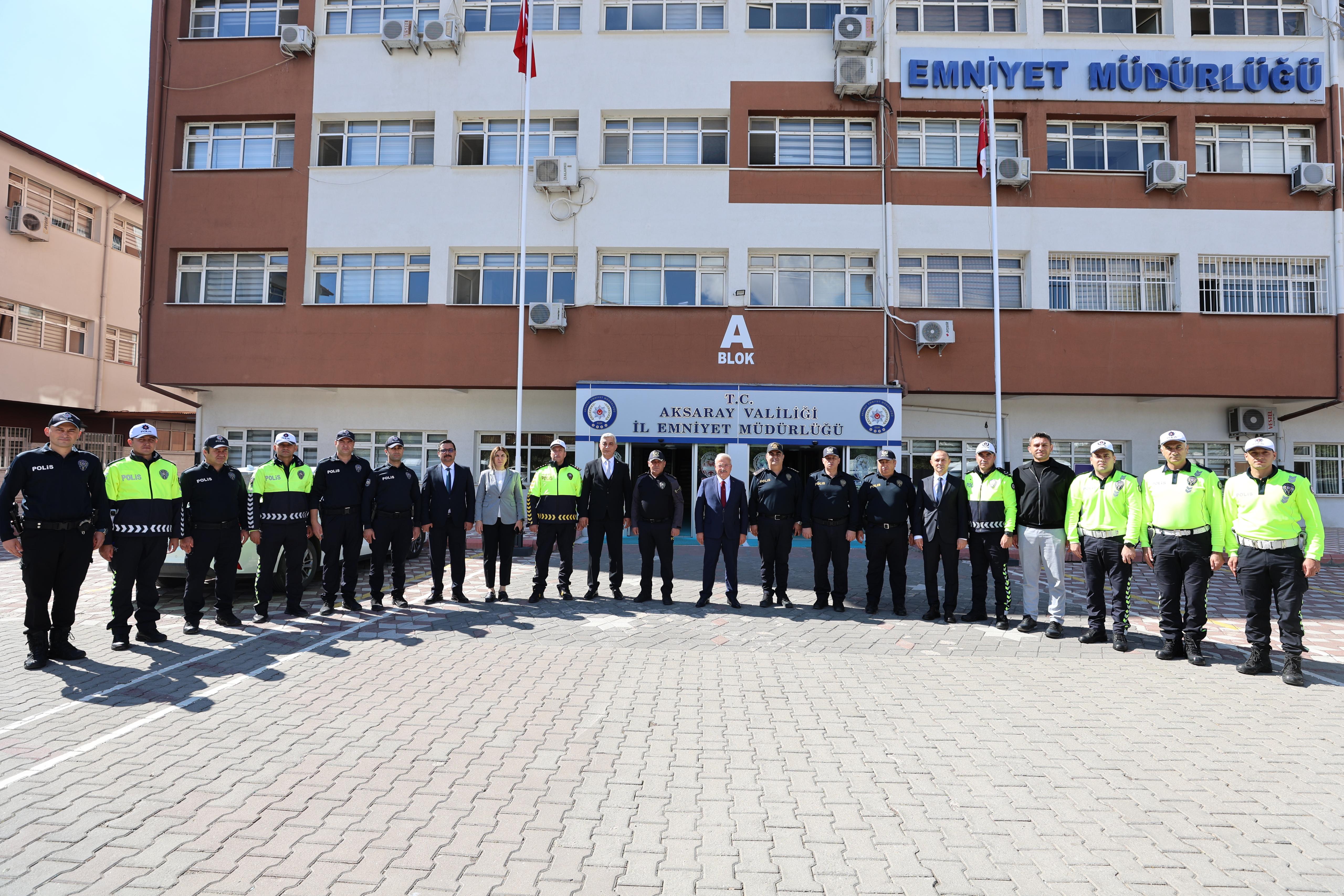 Aksaray Emniyet Müdürlüğü ziyareti