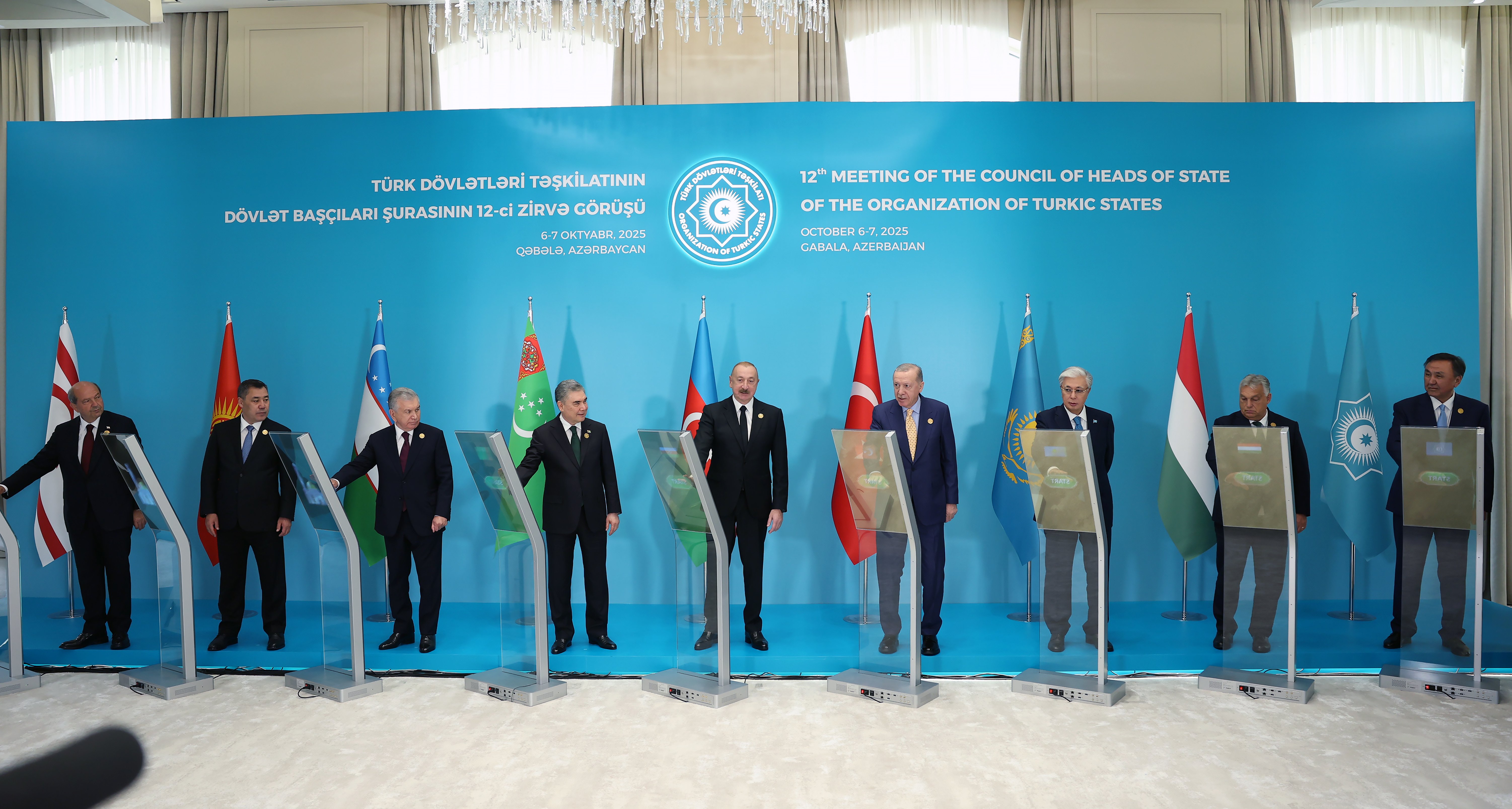 Cumhurbaşkanı Erdoğan Türk Devletleri Teşkilatı Zirvesi