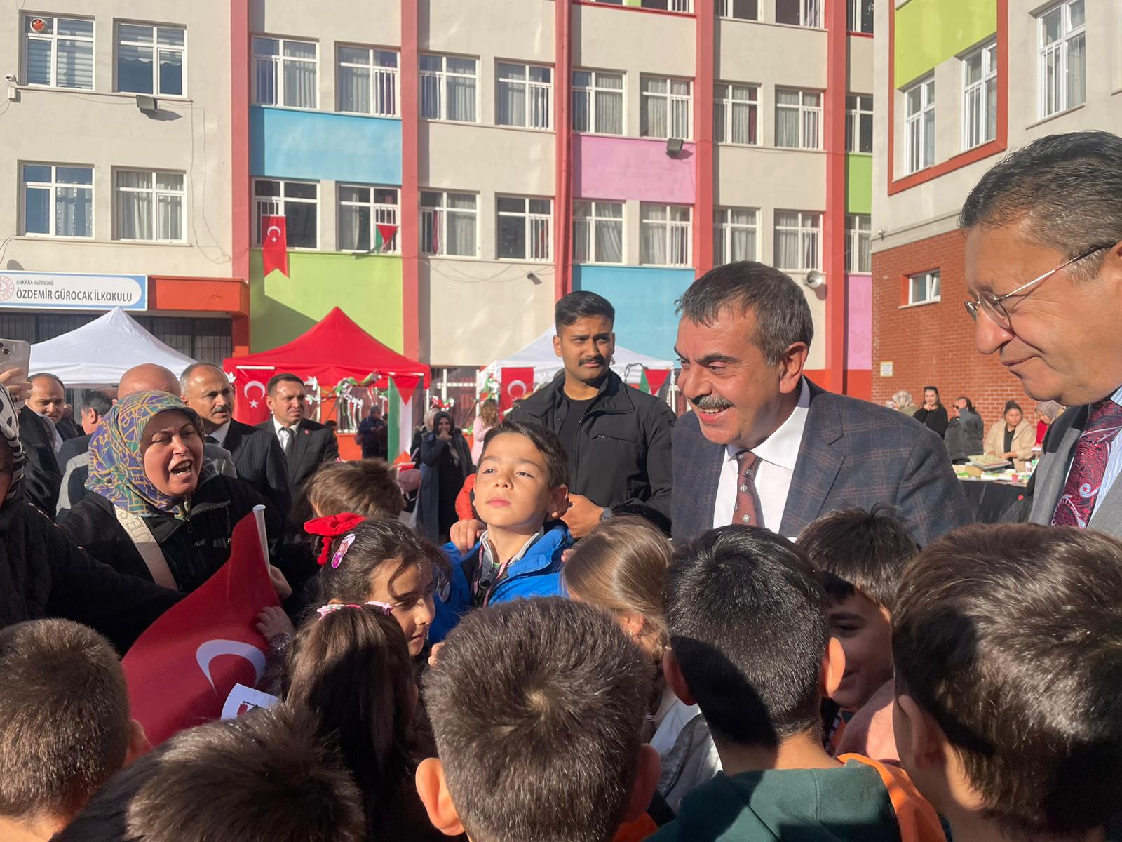 Bakan Tekin Kermes Ziyareti