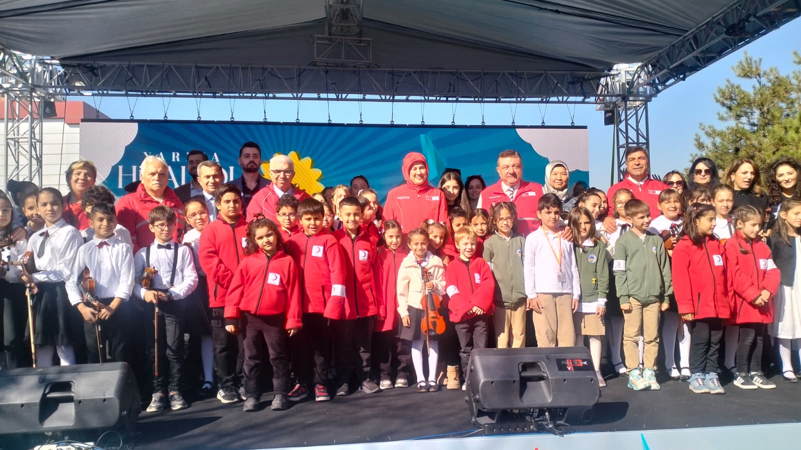 Türk Kızılay yardım çalışmaları