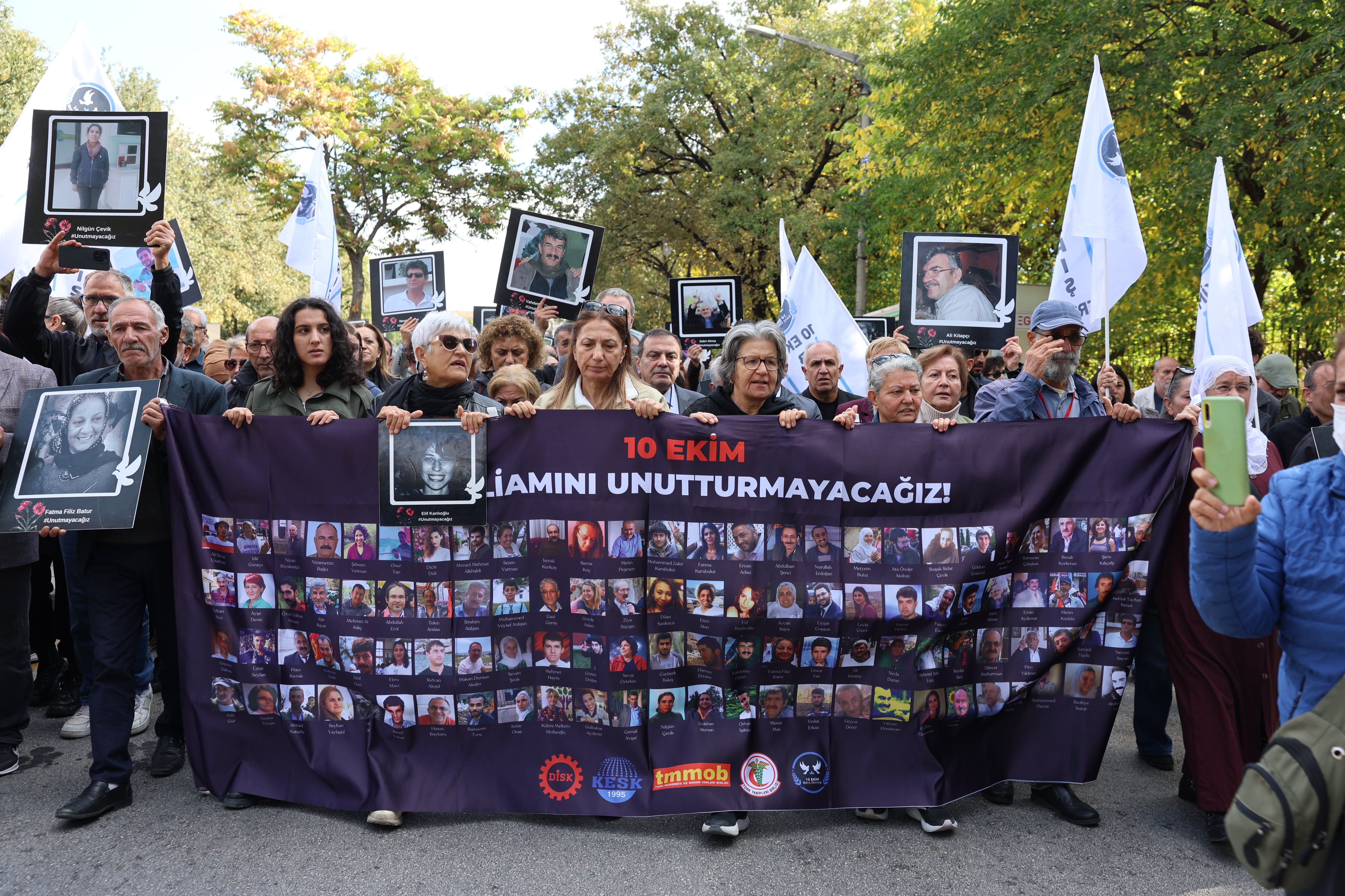DEM Parti Ankara Gar Yürüyüşü