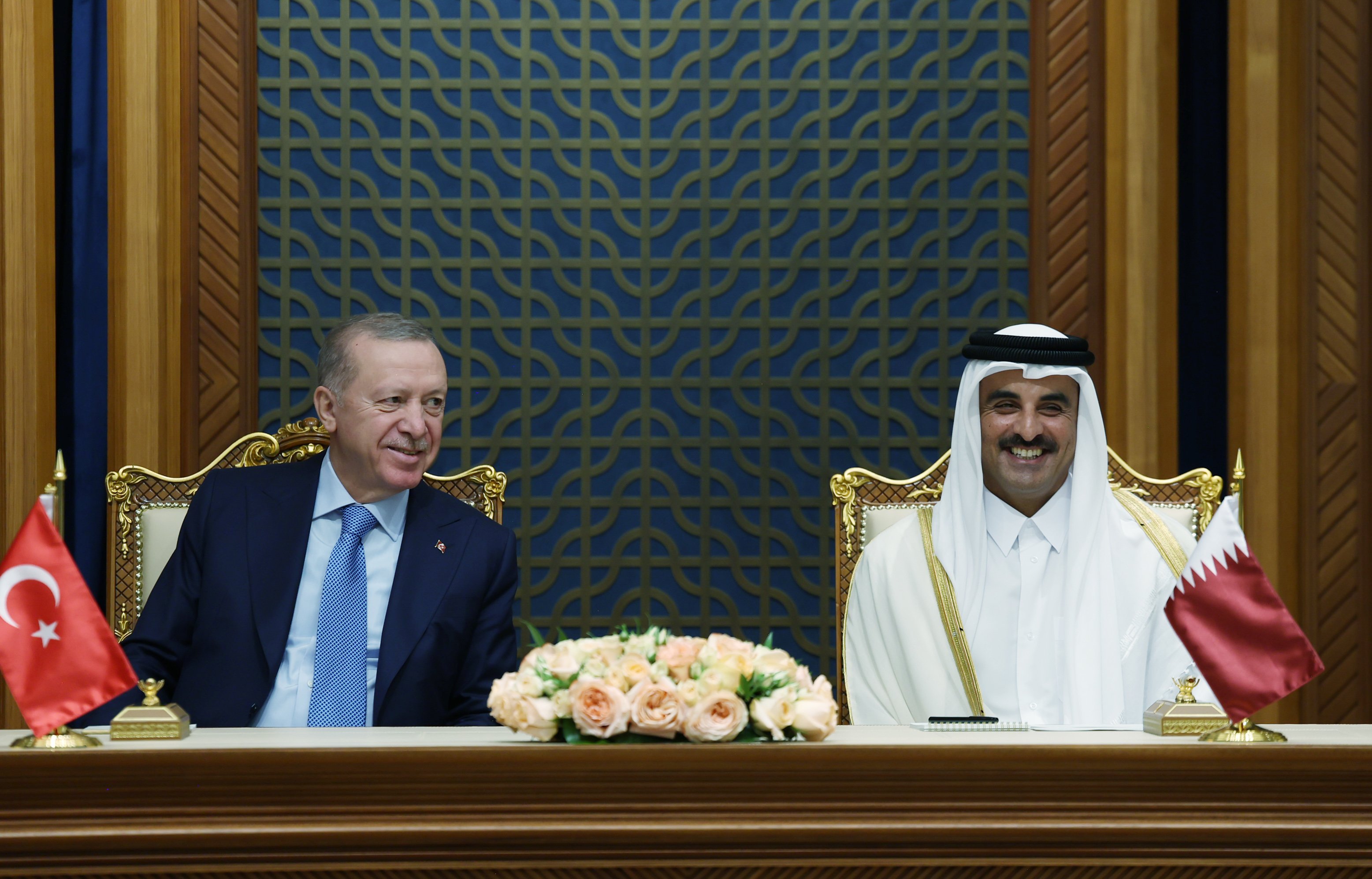 Cumhurbaşkanı Erdoğan Katar Emiri Al Sani