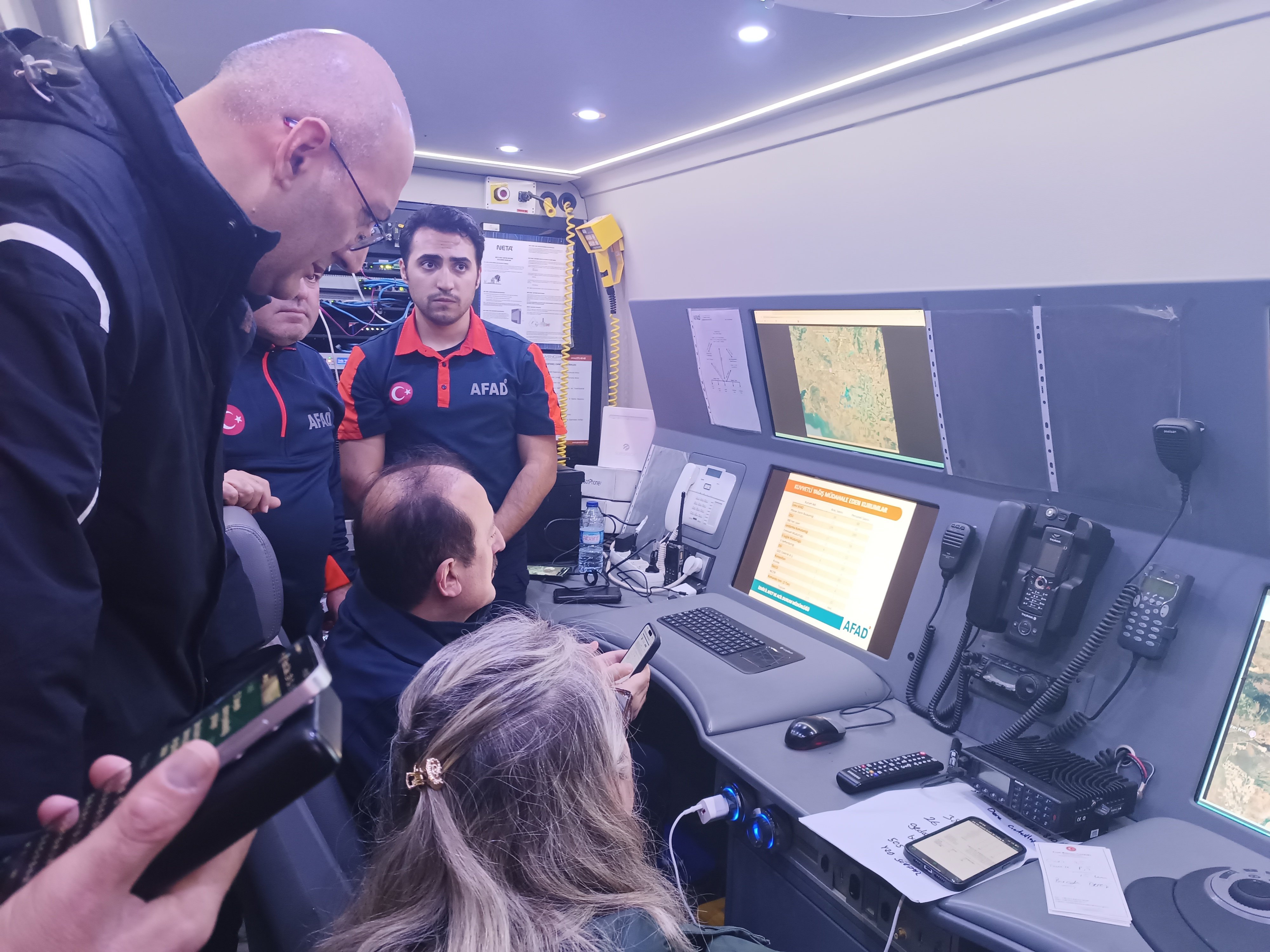 AFAD Foça sel arama kurtarma