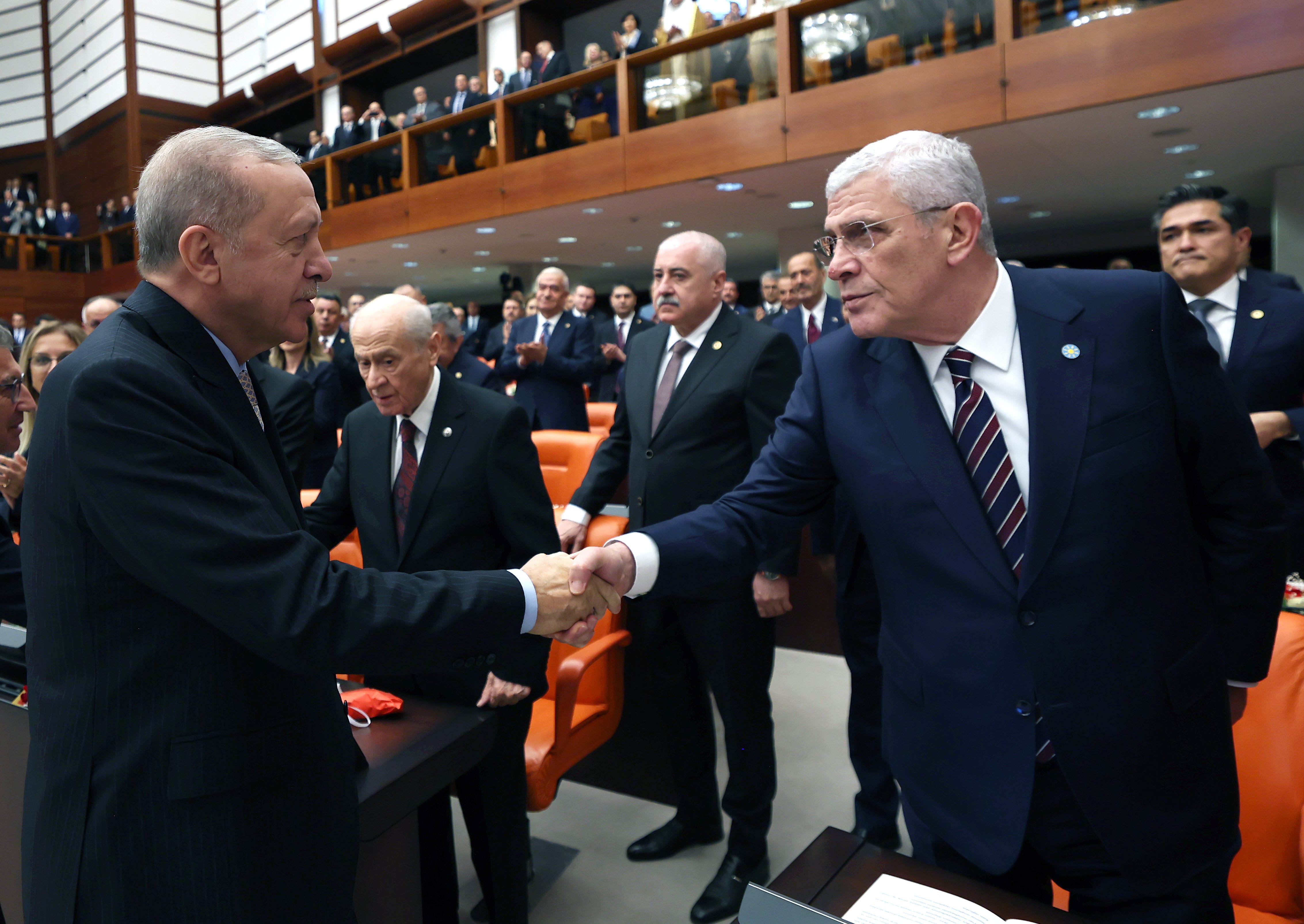 TBMM liderler görüşmesi