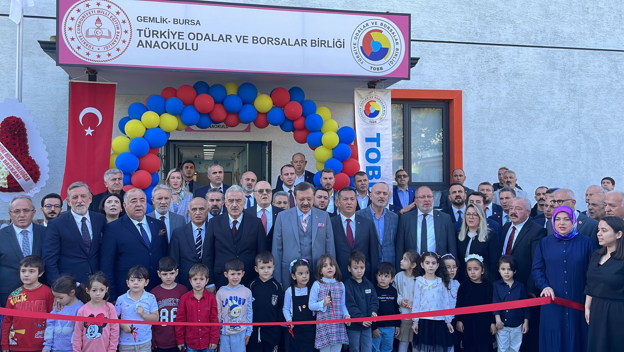 Rifat Hisarcıklıoğlu TOBB Anaokulu Açılışı