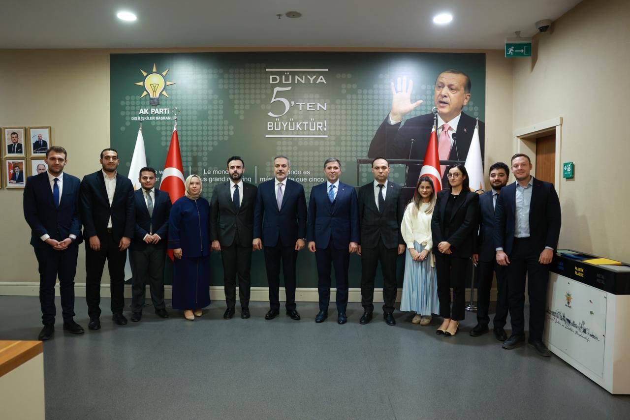 Hakan Fidan Zafer Sırakaya görüşmesi