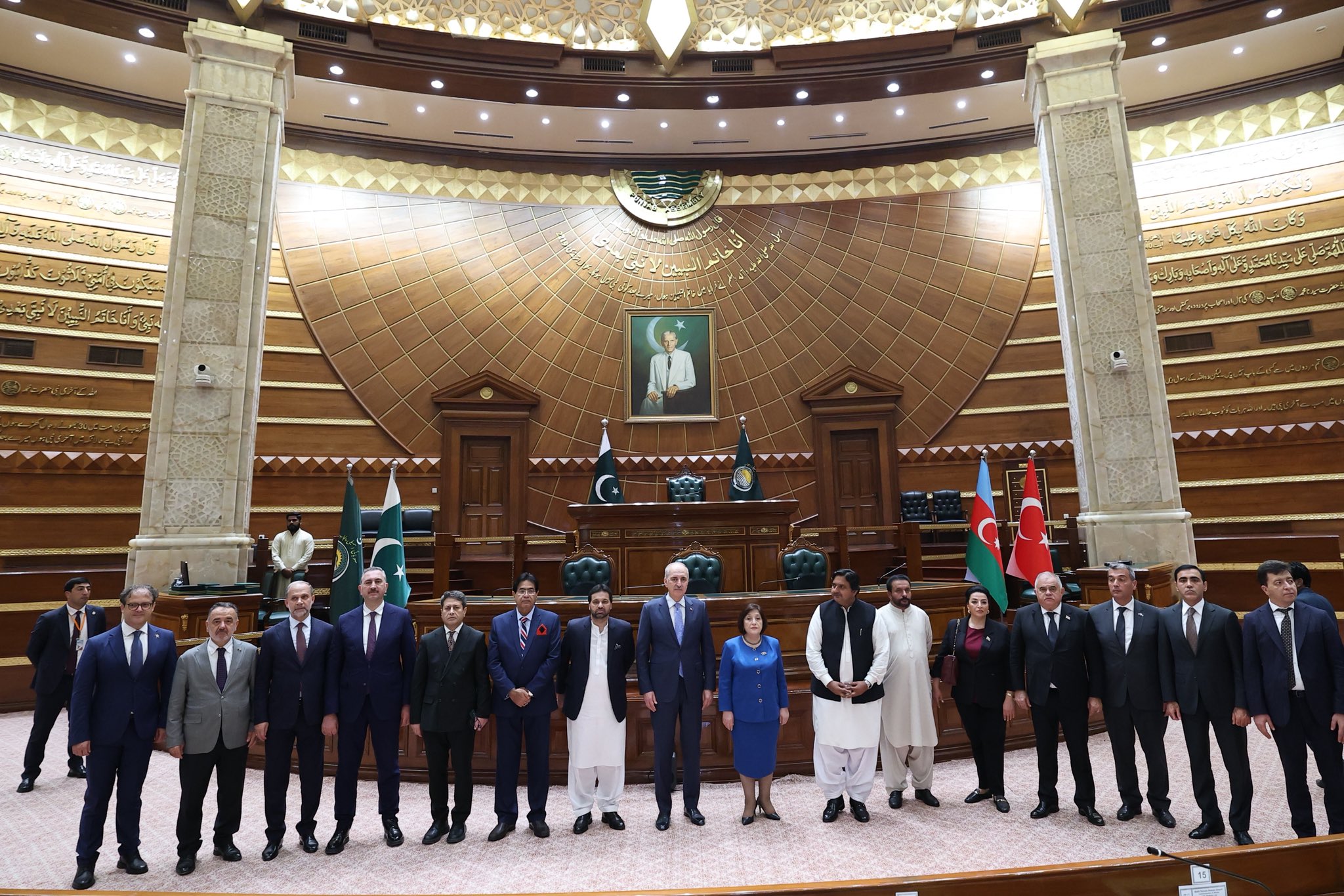 TBMM Başkanı Numan Kurtulmuş Pencap Eyalet Meclisi Ziyareti