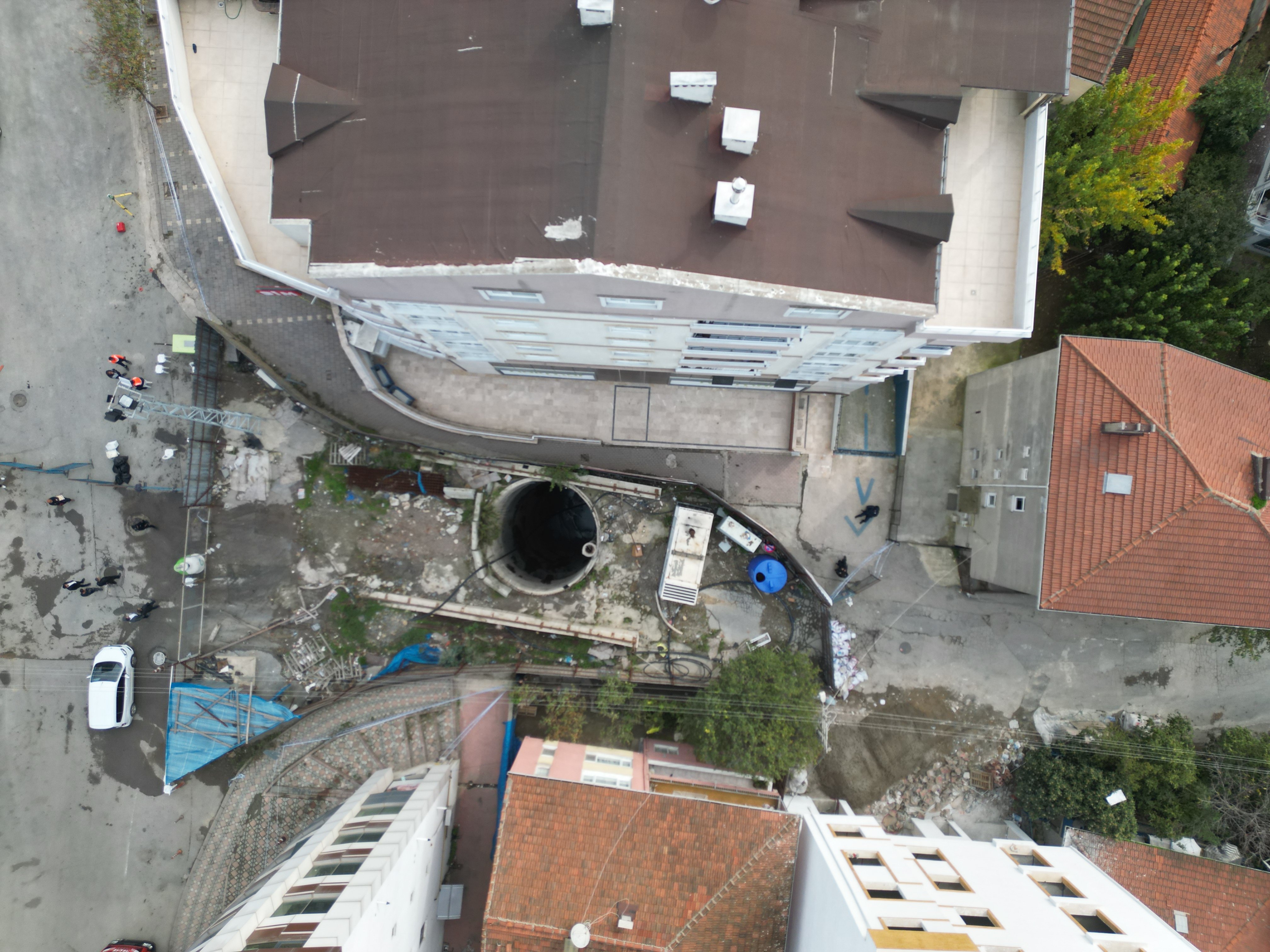 Gebze bina çökmesi enkaz