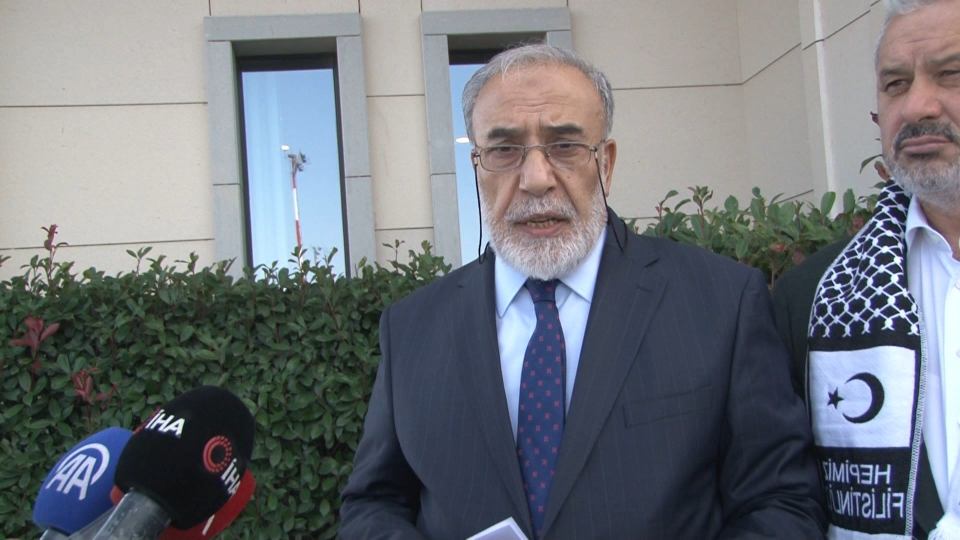 Özgürlük Filosu aktivistlerinin karşılanması