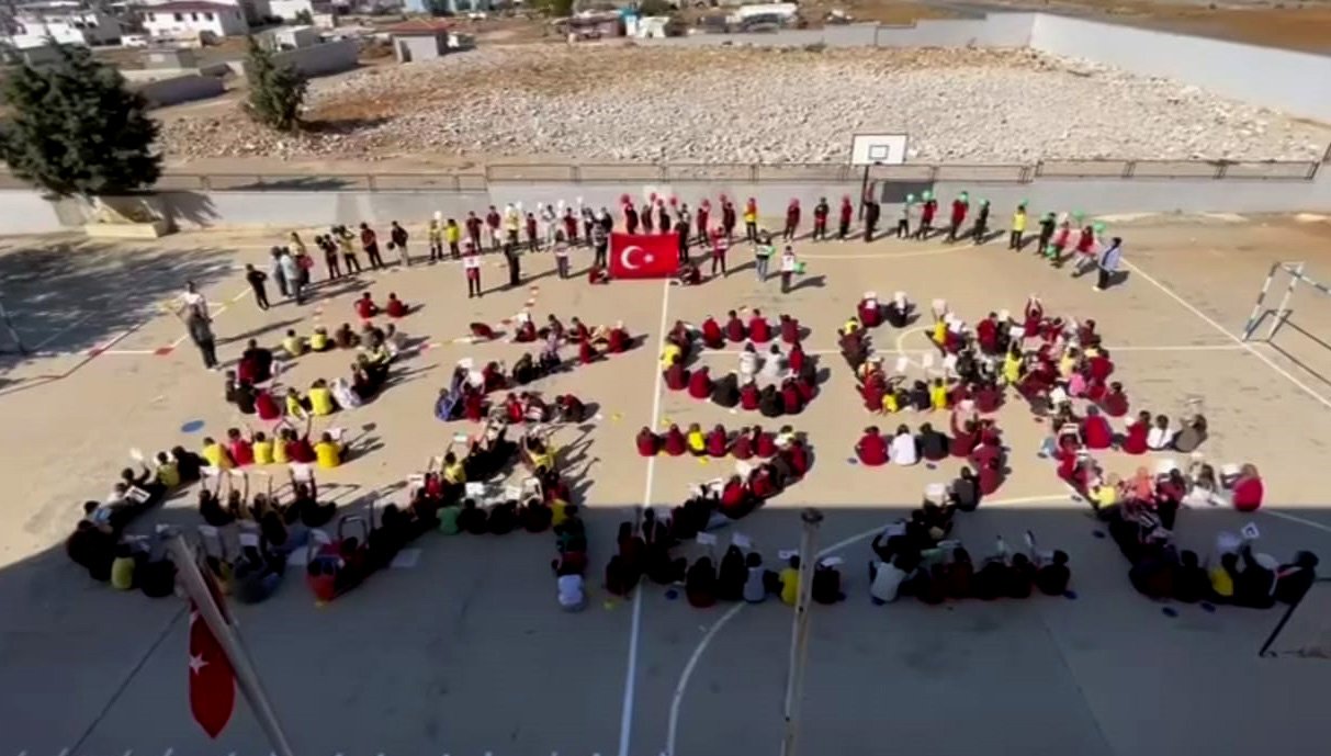 Türkiye Filistin bayrakları