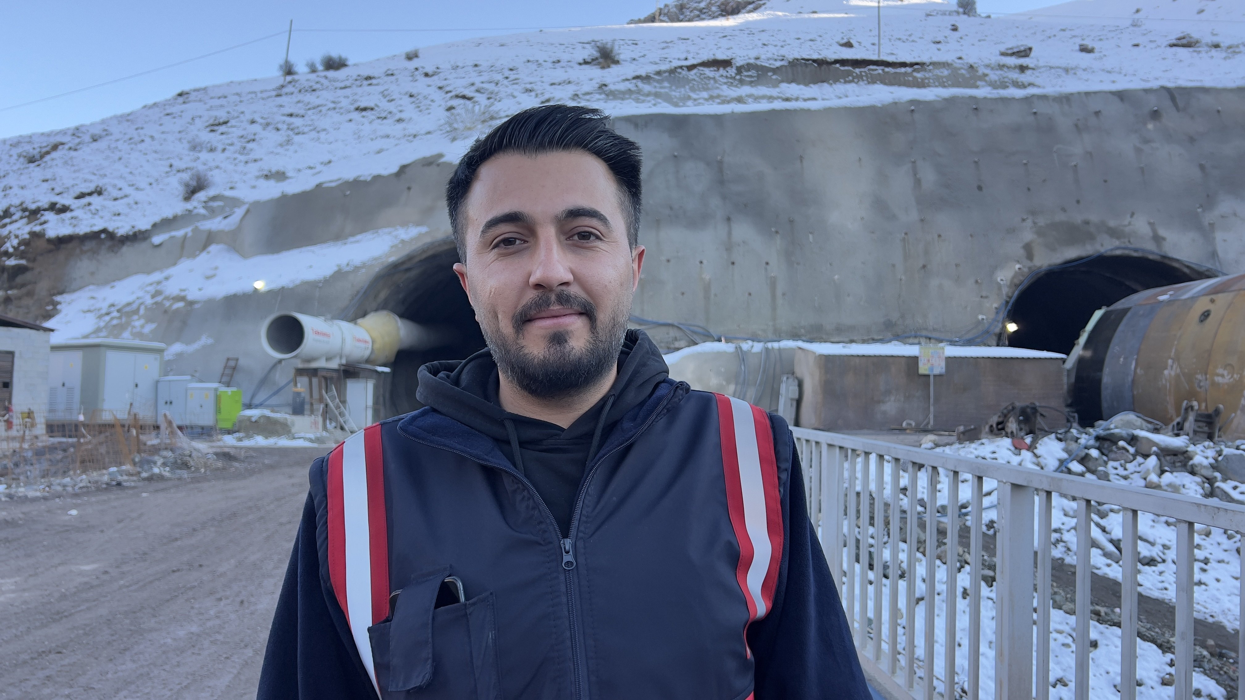 T2 Tüneli İnşaat Sahası