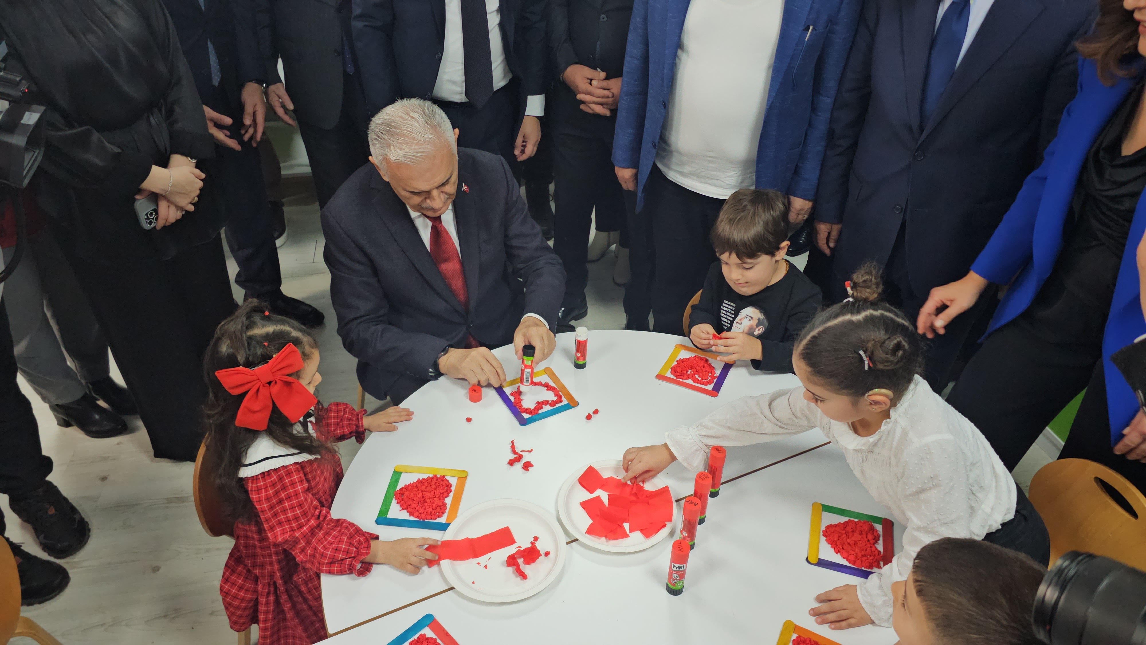 Anaokulu açılış töreni